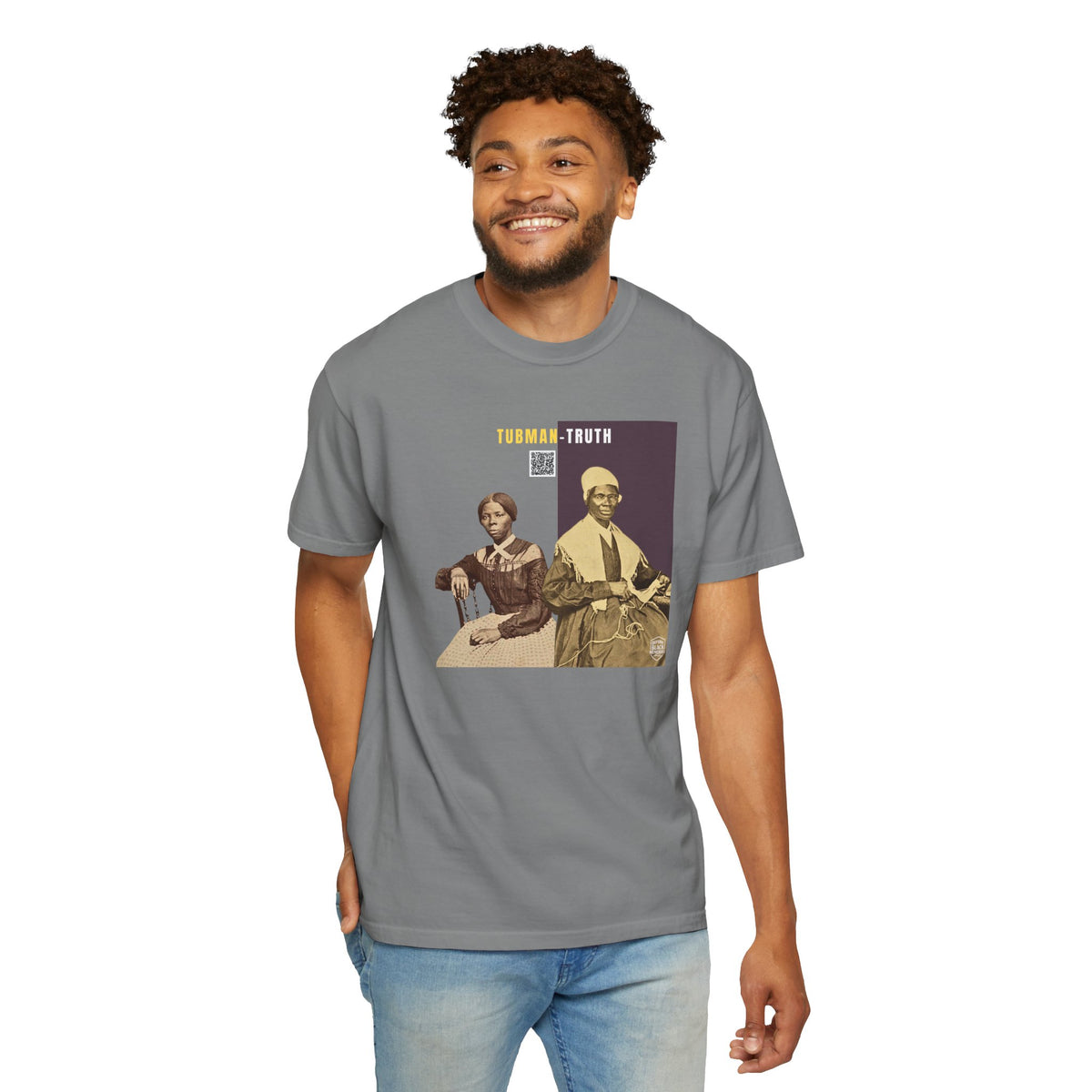 Tubman-Truth Historical Portrait Graphic Tee (City Champs)