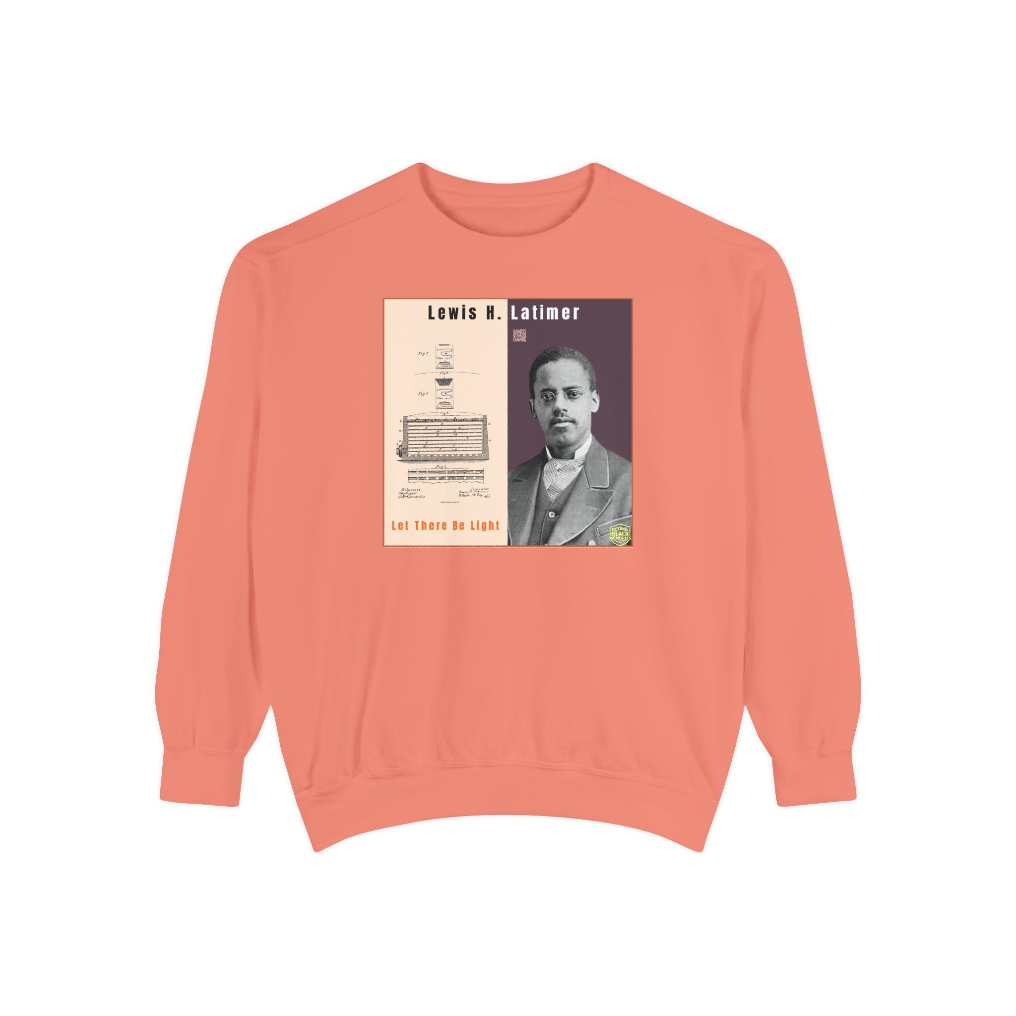 Lewis Latimer Unisex Garment-Dyed Sweatshirt (City Champs)