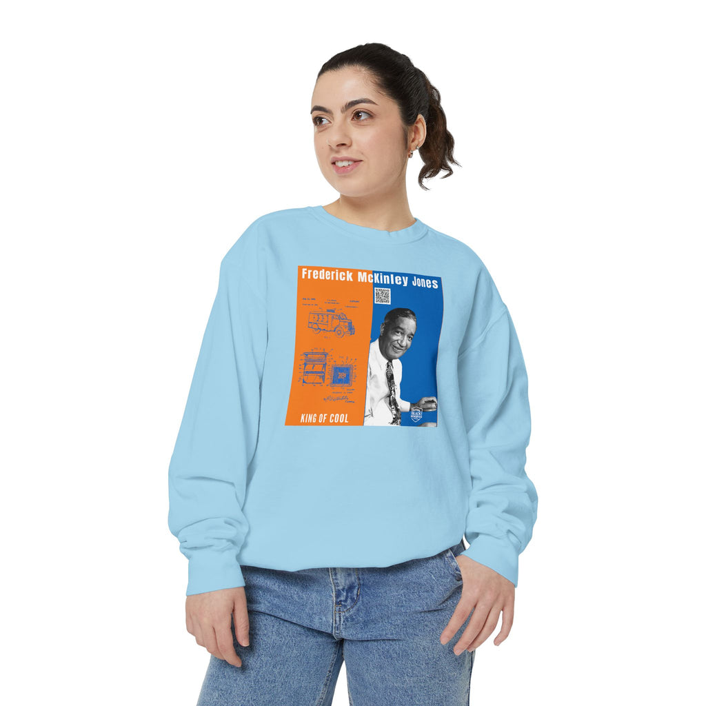 Frederick McKinley Jones, Unisex, Garment-Dyed Sweatshirt (City Champs)