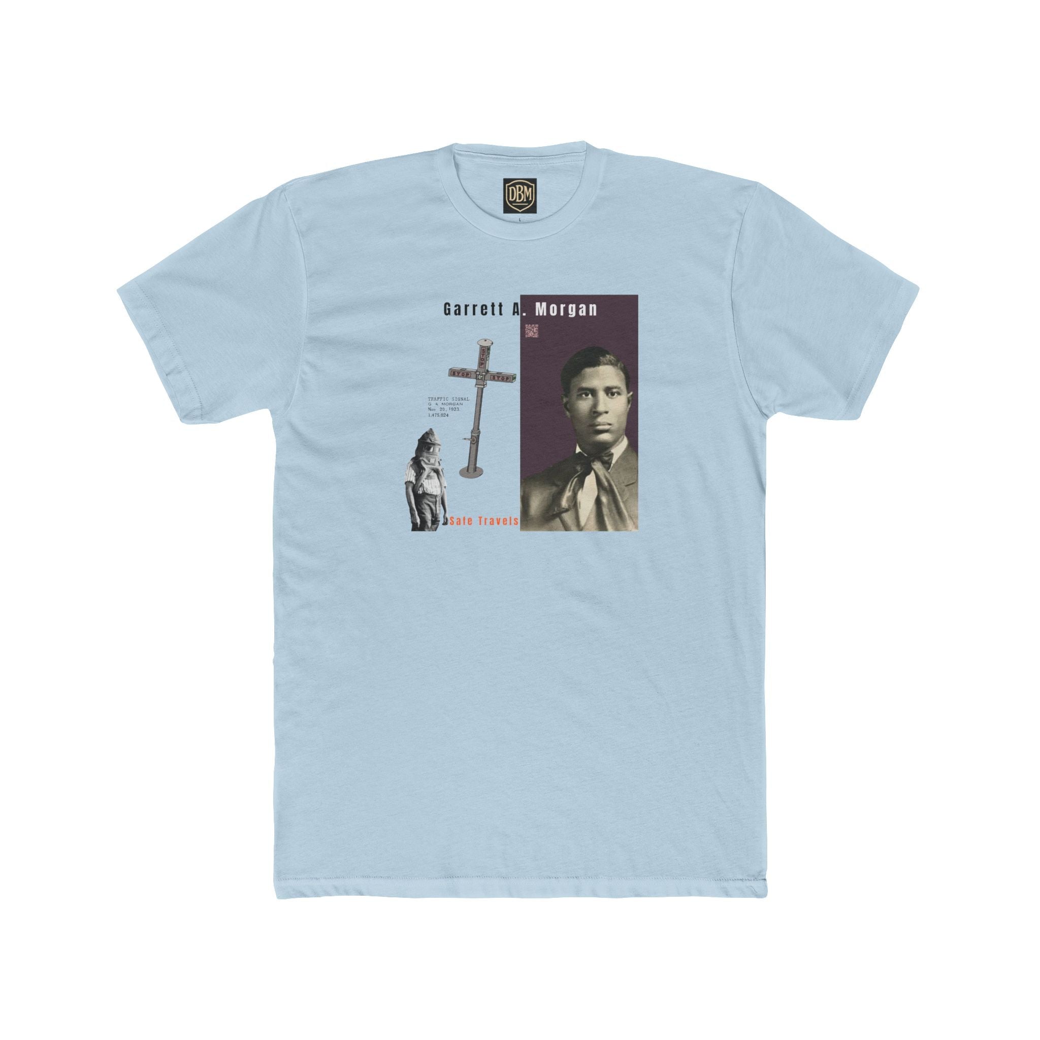 Garrett A. Morgan, Unisex, Historical Portrait T-Shirt