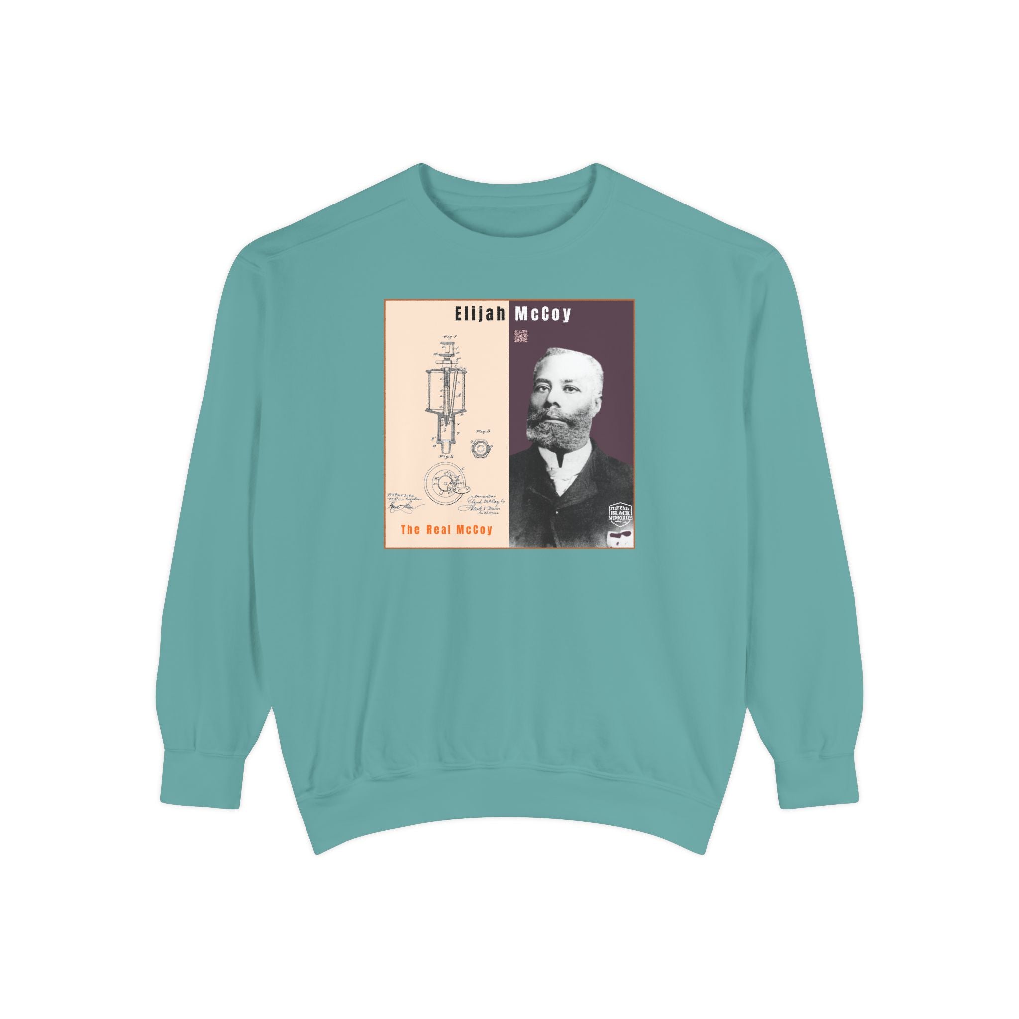 "The Real McCoy" Elijah McCoy Garment Dyed Tribute Sweatshirt (City Champs)