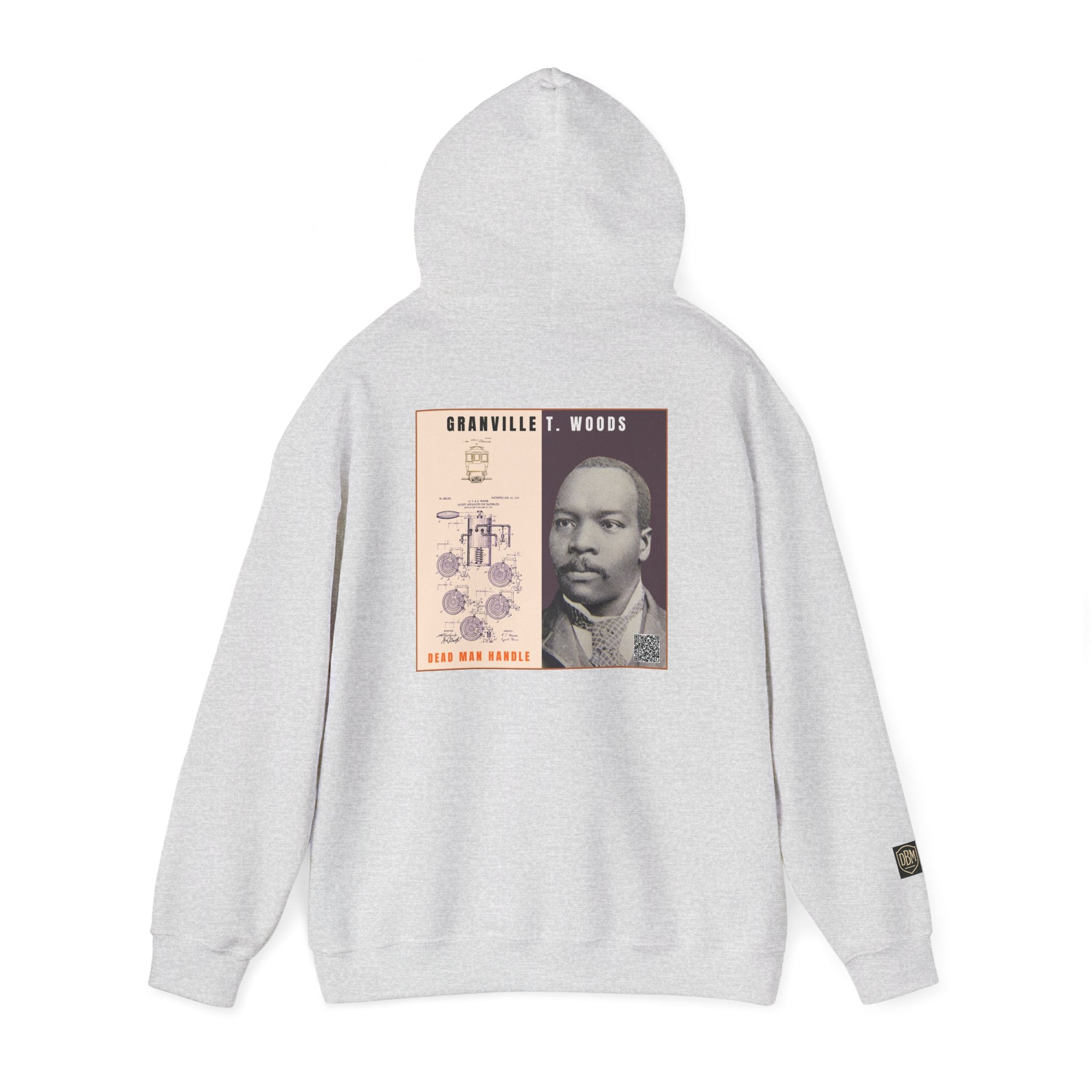 Granville T. Woods, Unisex, Historical Portrait, Heavy Blend™ Hooded Sweatshirt