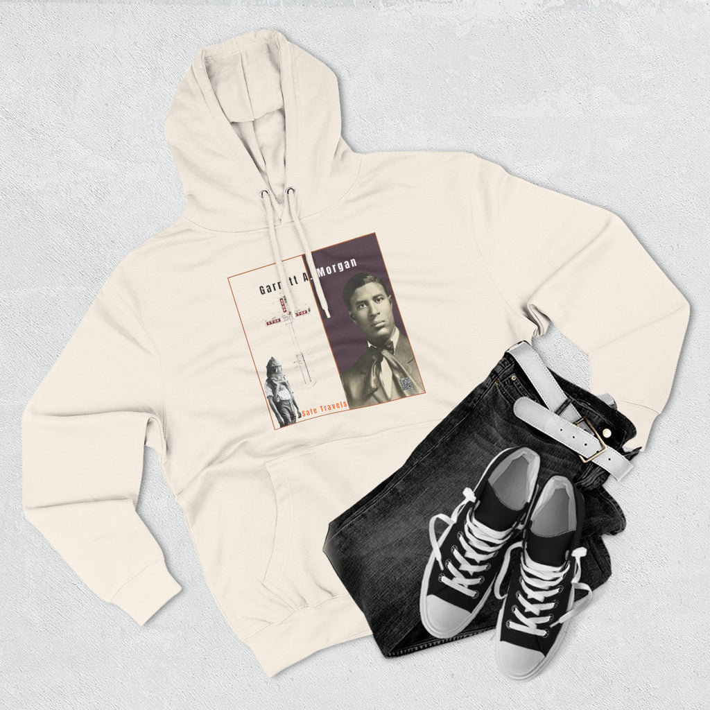 Garrett A. Morgan, Unisex, Three-Panel Historic Portrait Hoodie