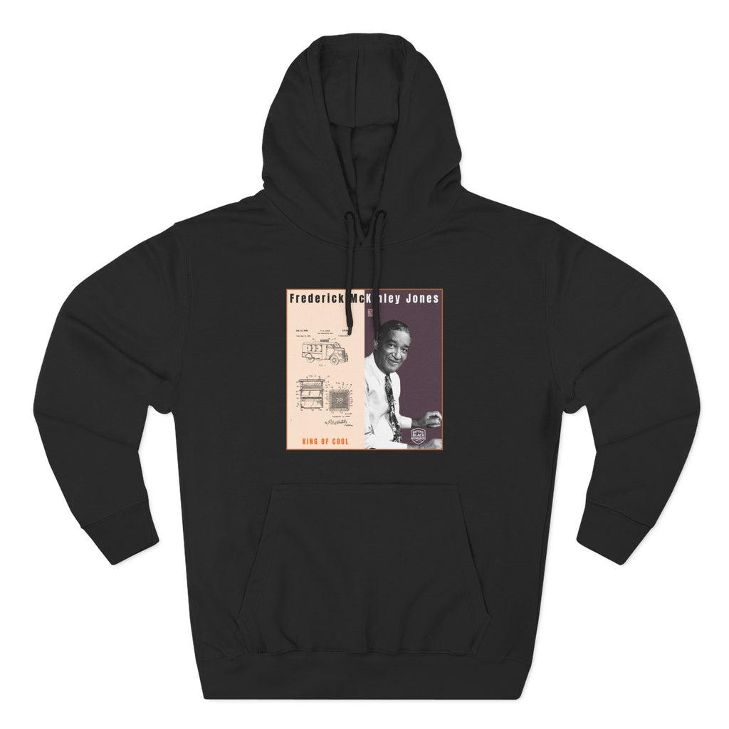 Frederick McKinley Jones, Unisex, Three-panel Historical Portrait Hoodie (City Champs)