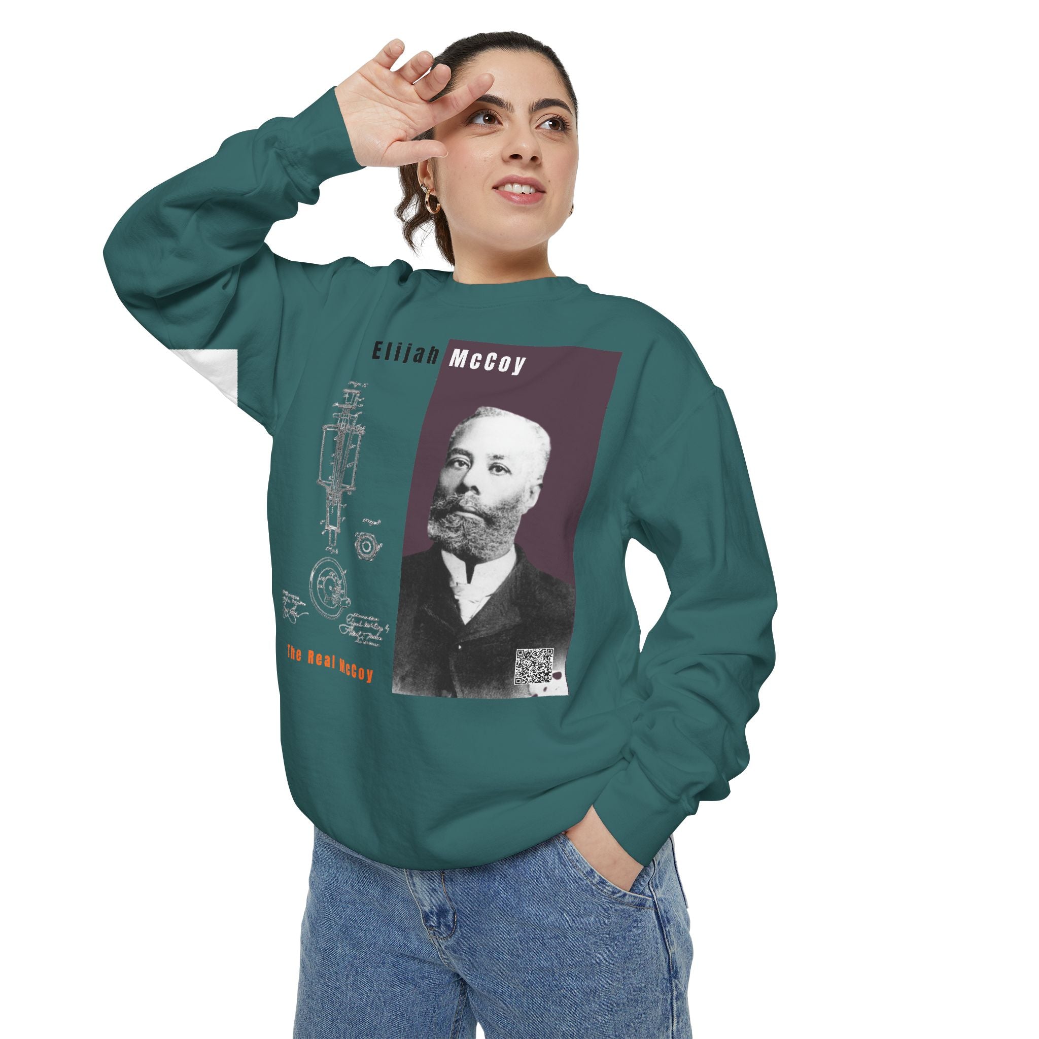 Defend Black Memories "The Real McCoy" Sweatshirt — Elijah McCoy Tribute
