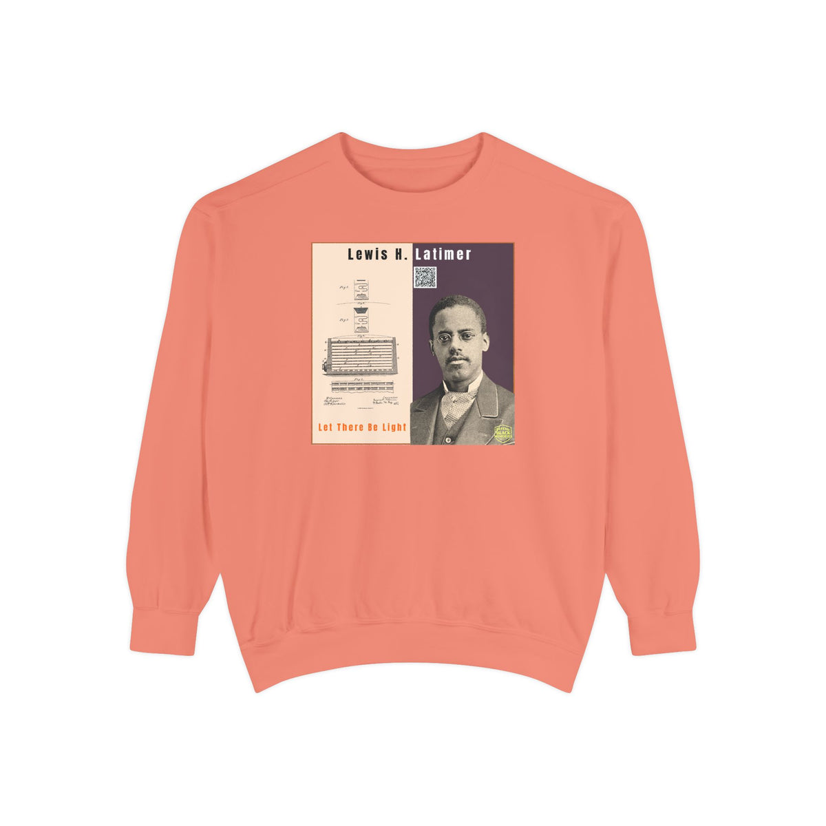 Lewis Latimer Unisex Garment-Dyed Sweatshirt (City Champs)