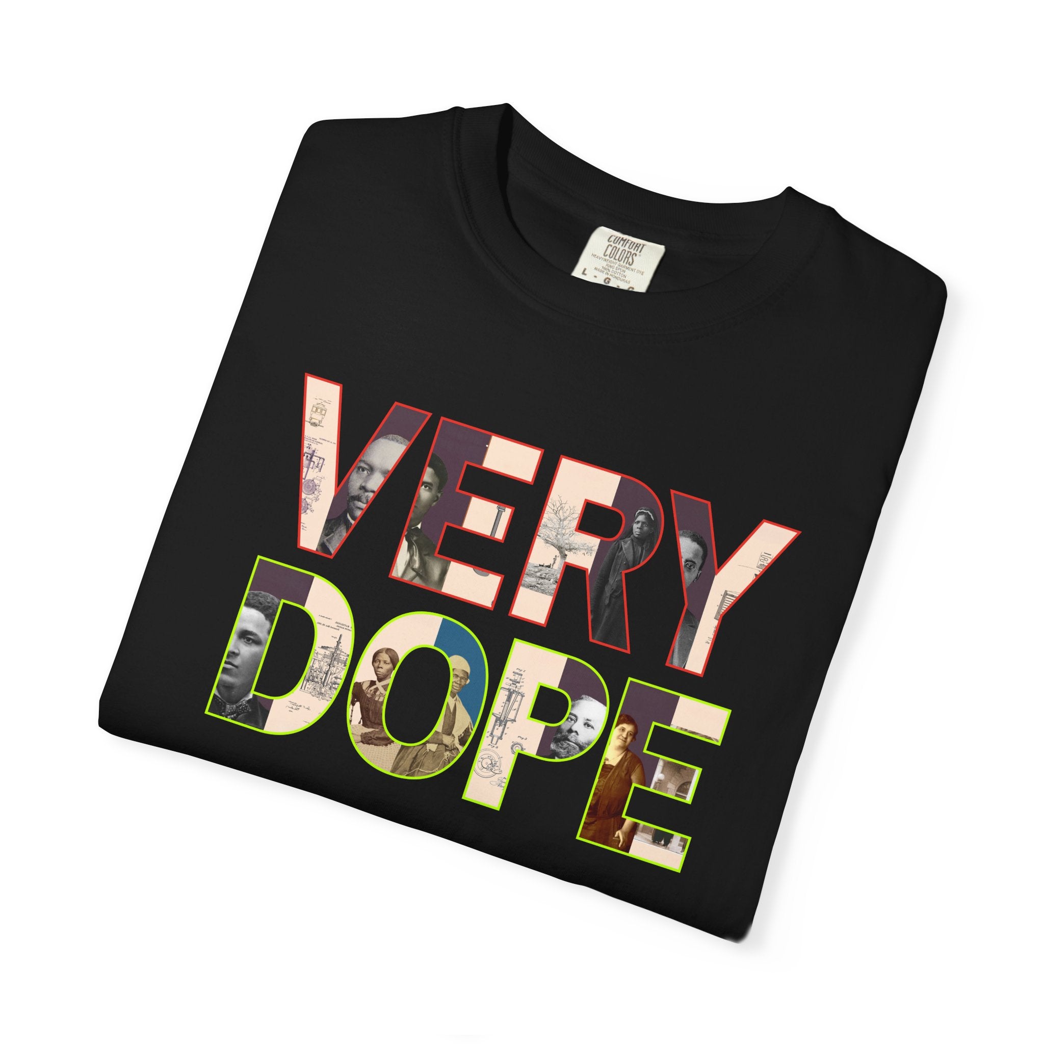 Very Dope 'Defend Black Memories' Icons Tee — Oversized Boxy T-Shirt