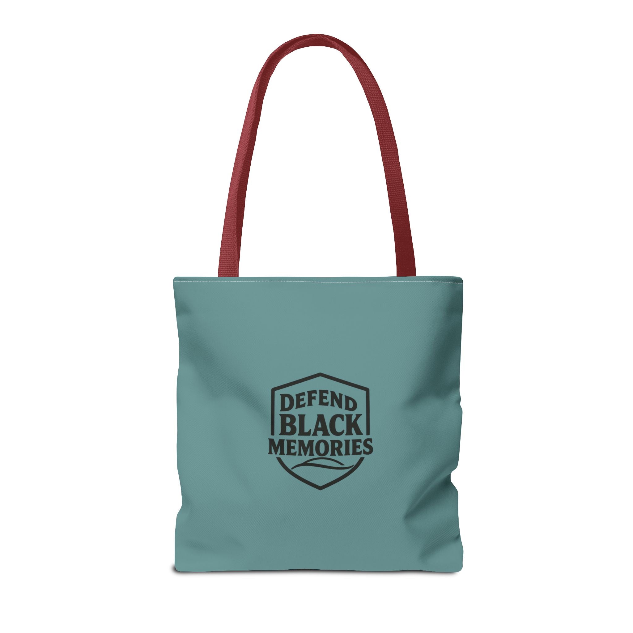 Tubman-Truth Brooch Graphic Tote Bag (Dark Teal)
