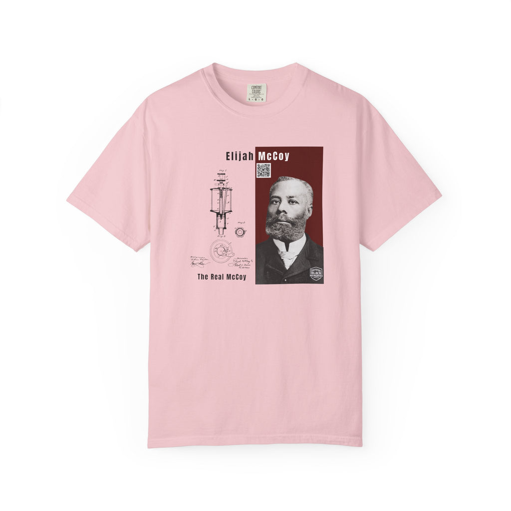 Elijah McCoy Portrait T-Shirt – Historical Inventor Graphic Tee (City Champs)