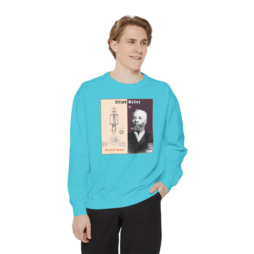 "The Real McCoy" Elijah McCoy Garment Dyed Tribute Sweatshirt (City Champs)