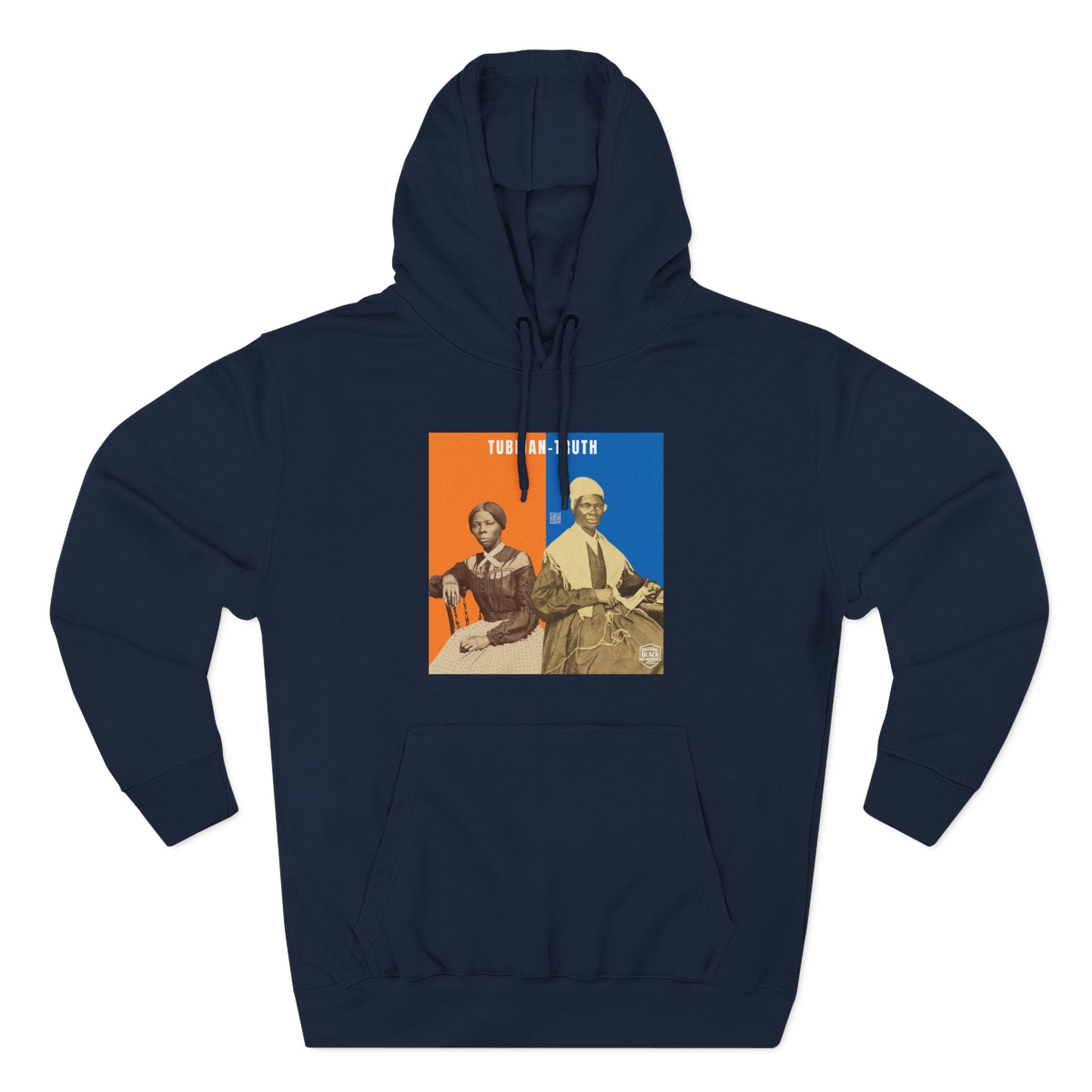 Tubman-Truth Three-panel, Historical Portrait Hoodie