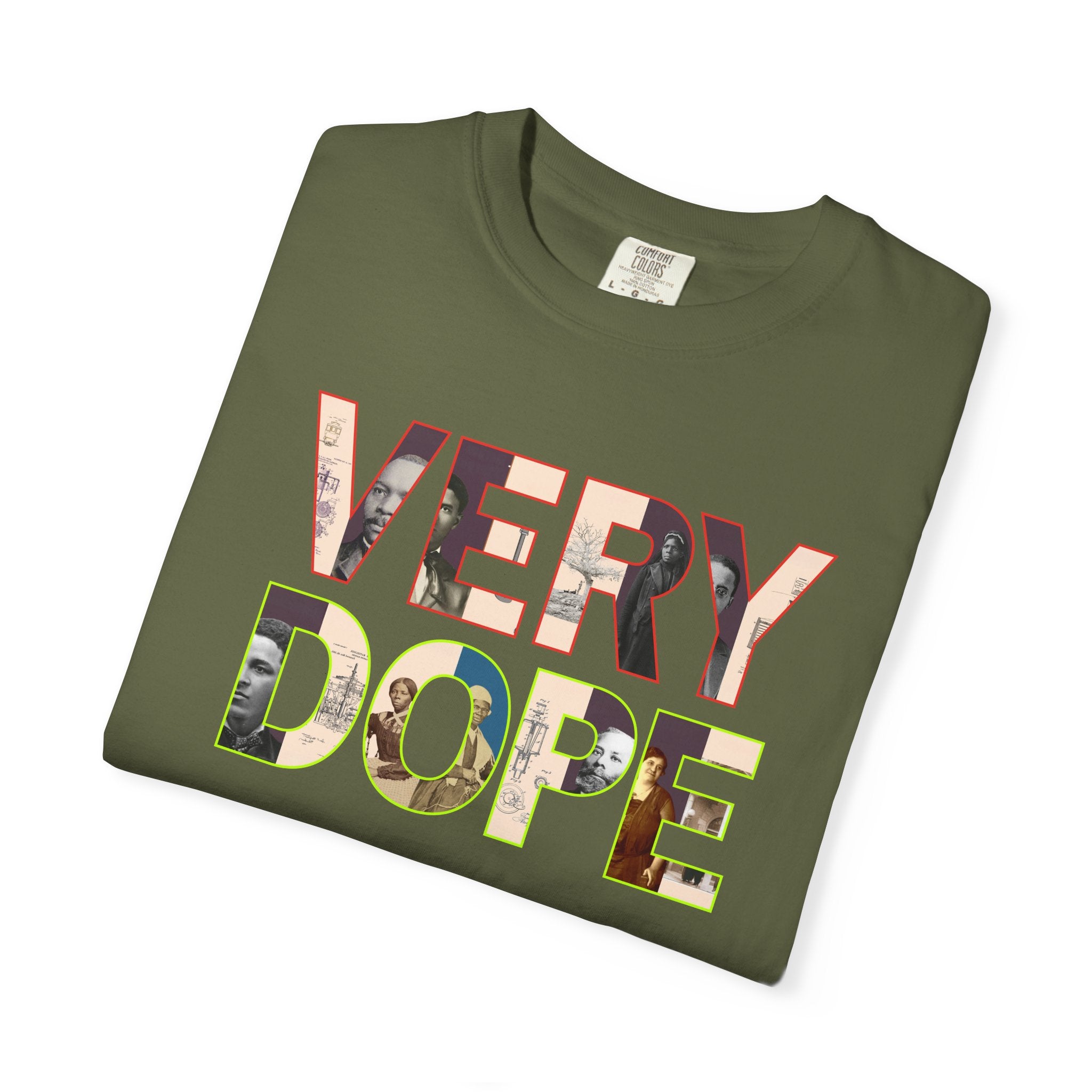 Very Dope 'Defend Black Memories' Icons Tee — Oversized Boxy T-Shirt