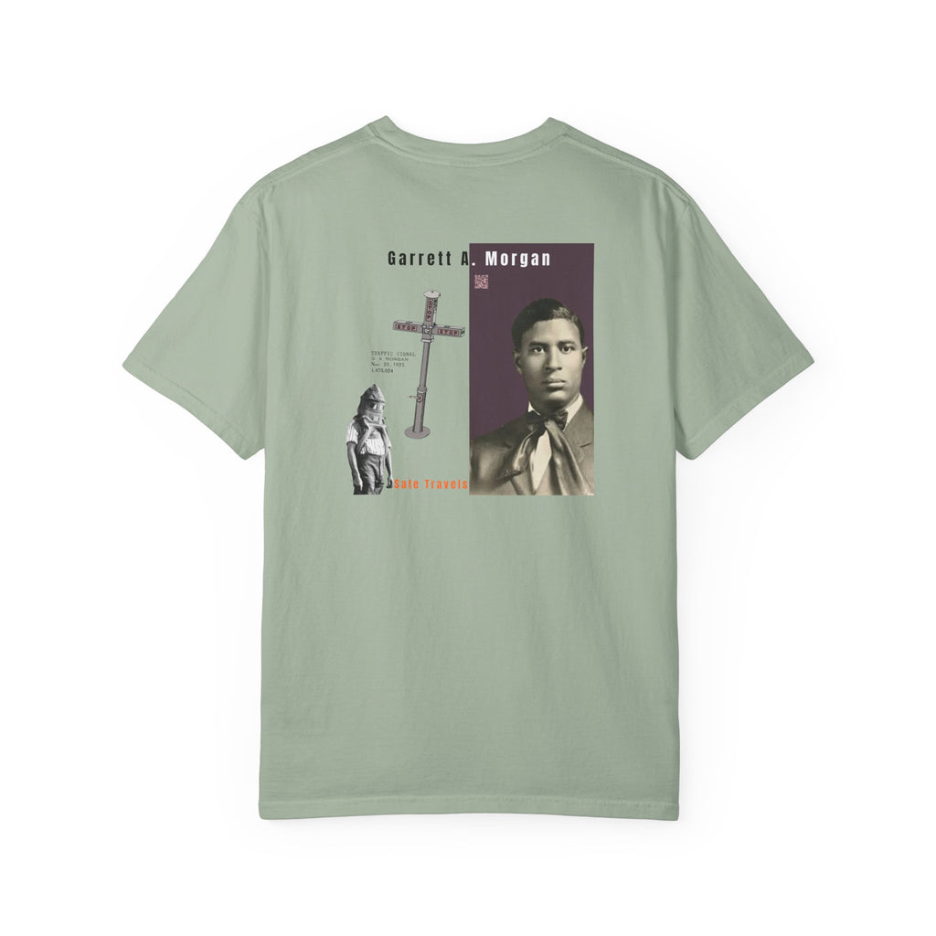 Garrett A. Morgan, 2 Side, Historical Portrait T-shirt (City Champs)