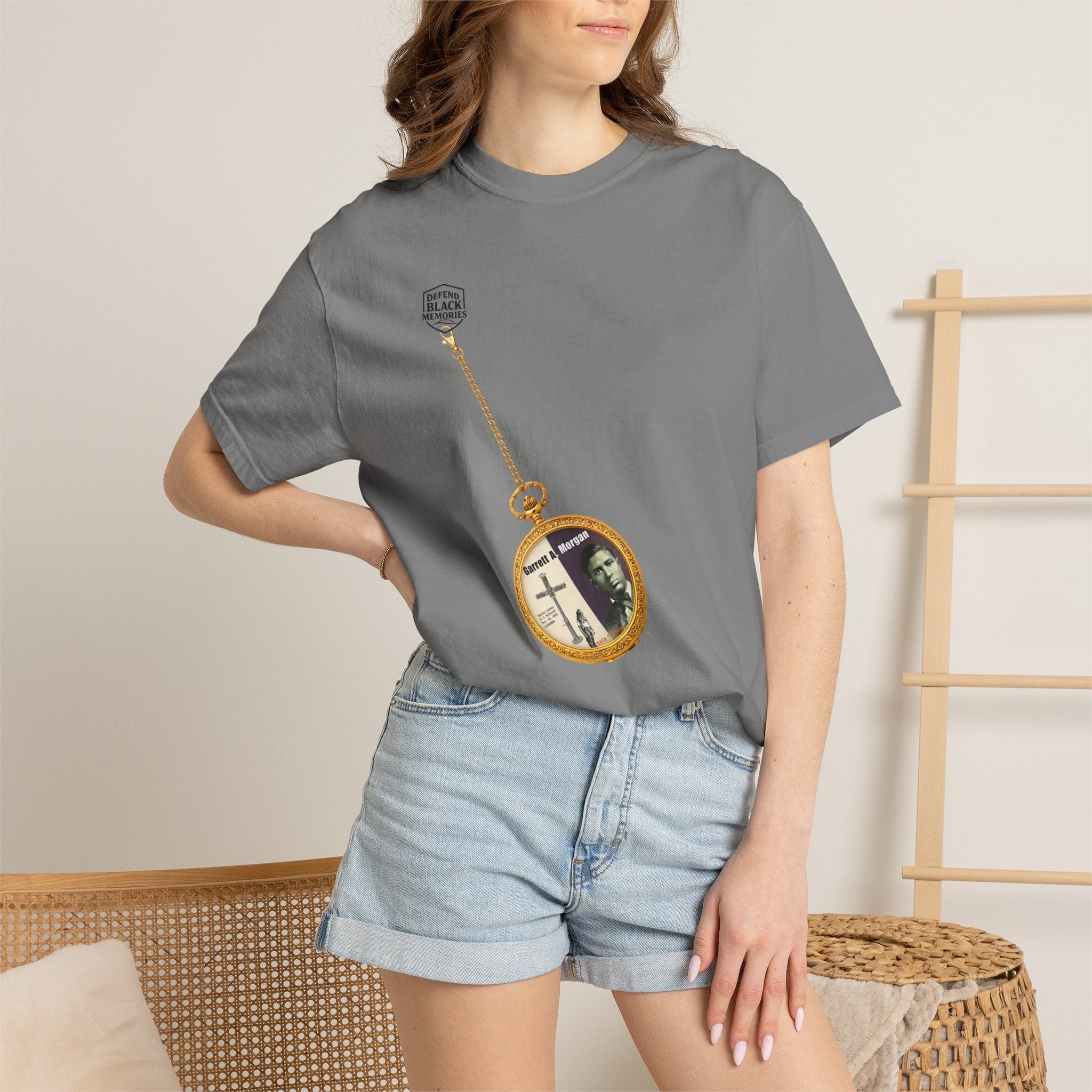 Garrett A. Morgan Pocket Watch T-Shirt
