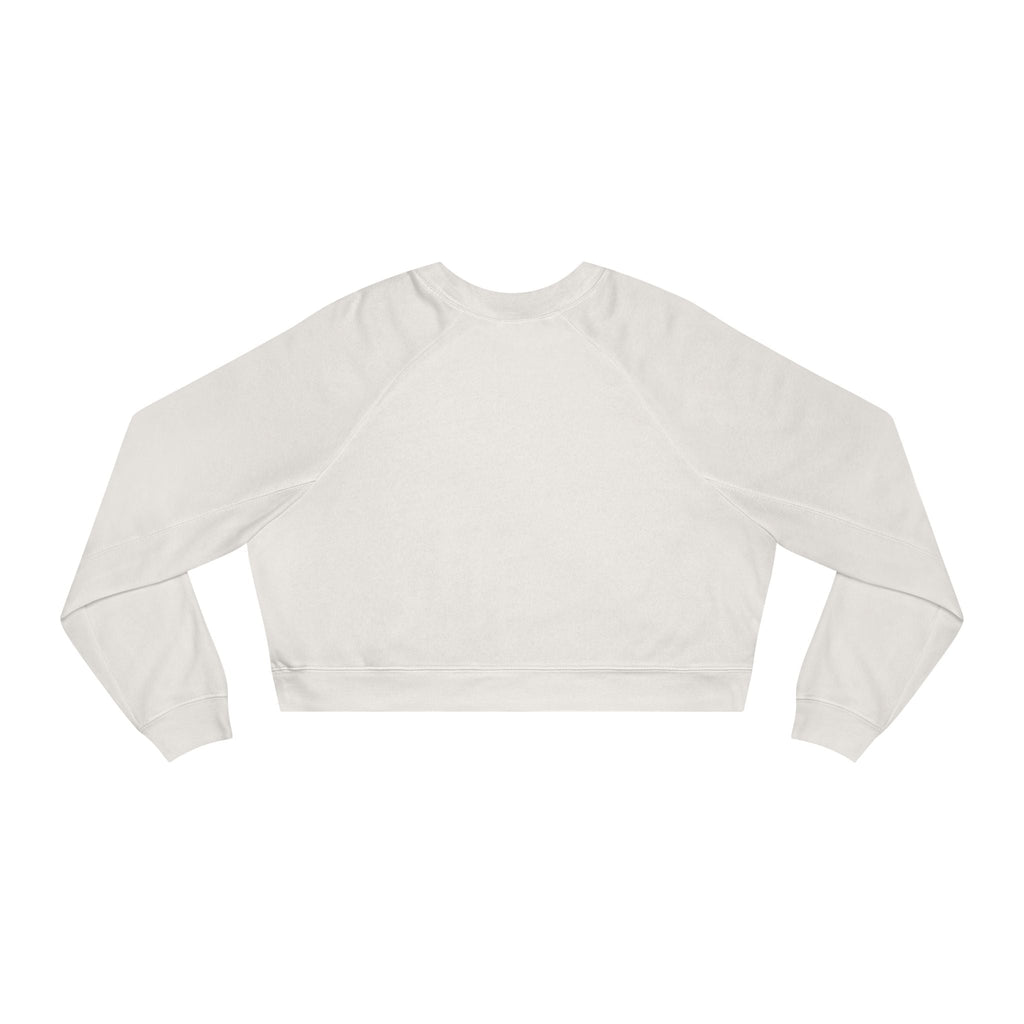 Tubman-Truth, Front Brooch Graphic, Women's Cropped Fleece Pullover