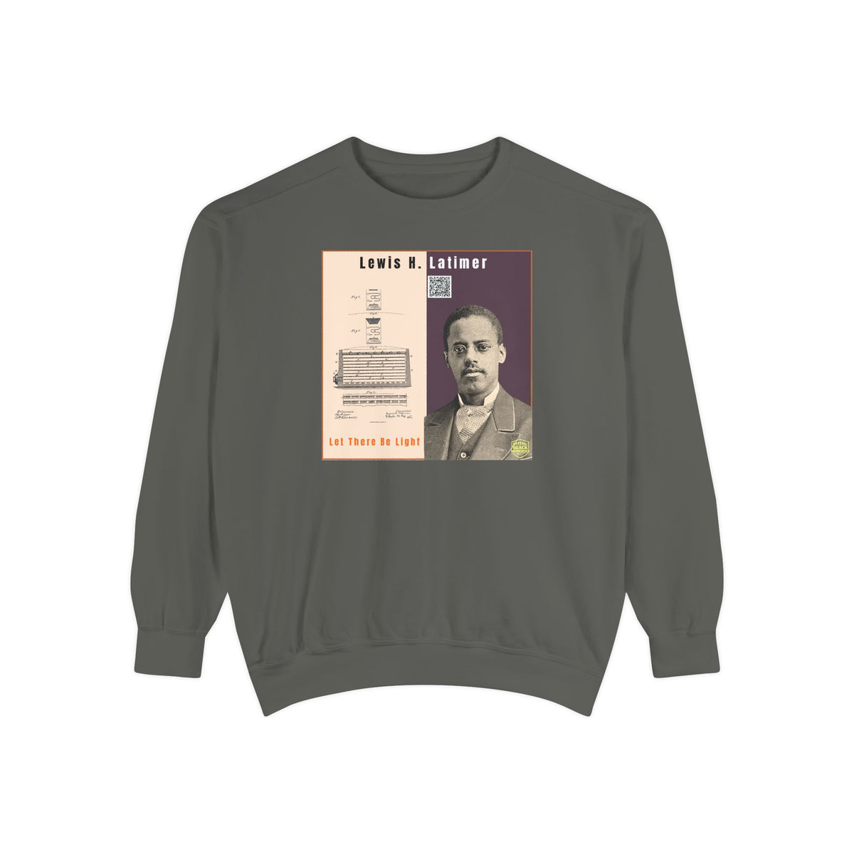 Lewis Latimer Unisex Garment-Dyed Sweatshirt (City Champs)