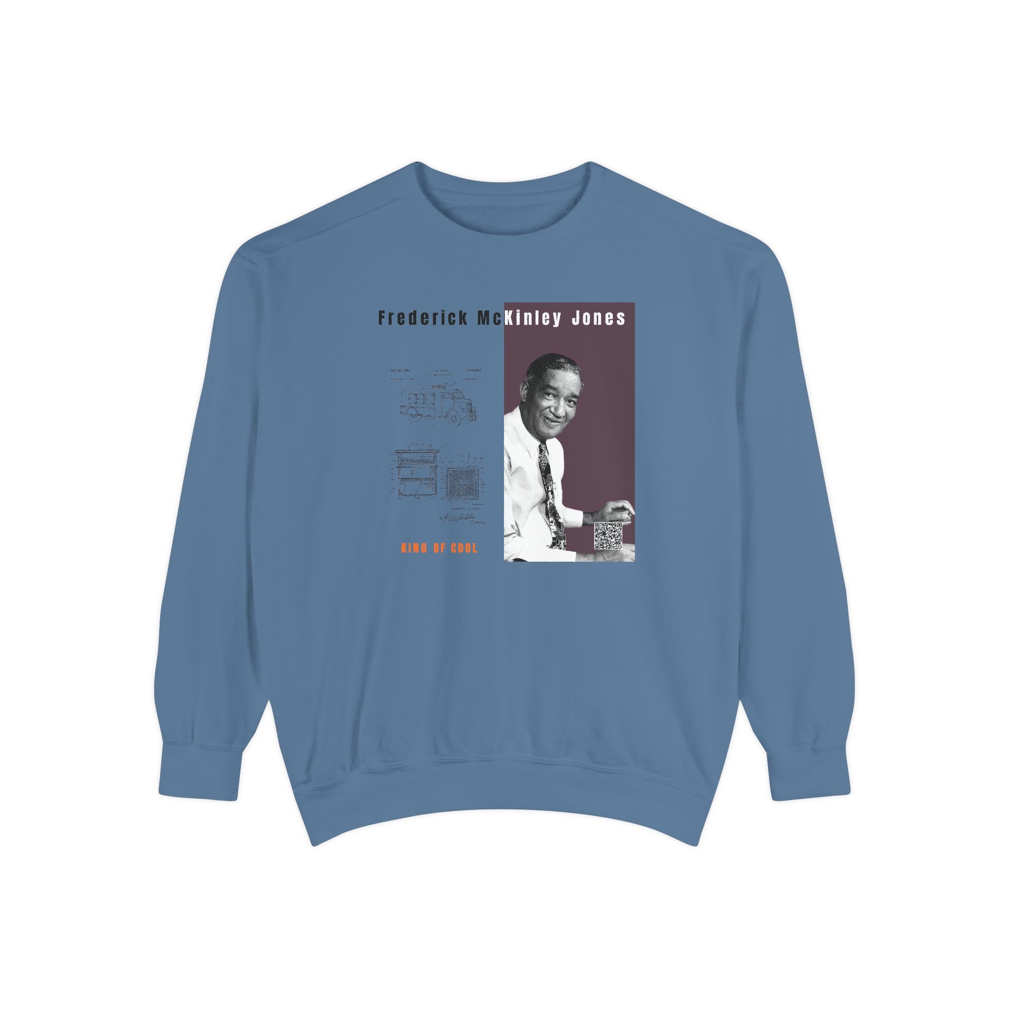 Frederick McKinley Jones, Unisex, Garment-Dyed Sweatshirt