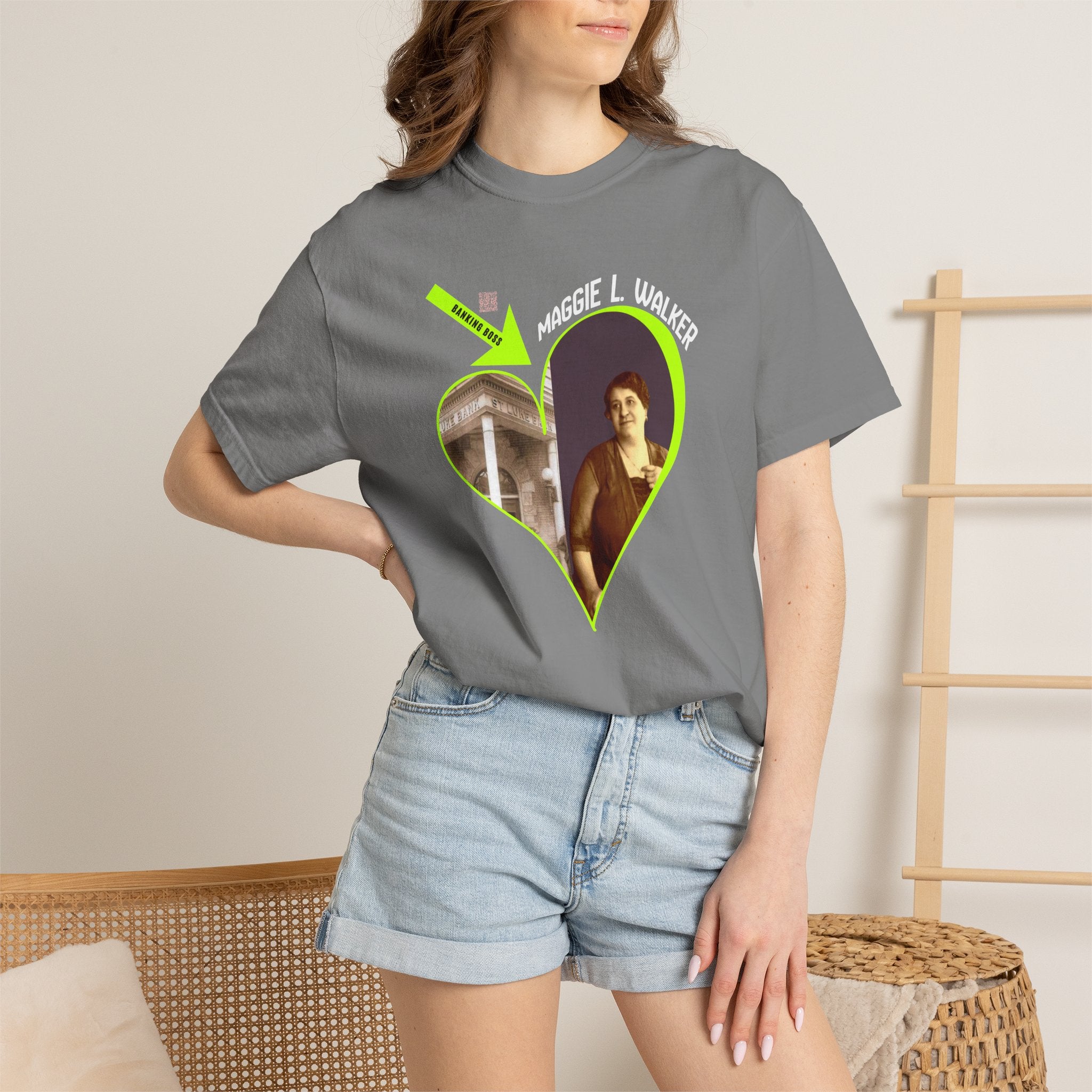 Maggie L. Walker Tribute Tee...First Woman to Charter a Bank
