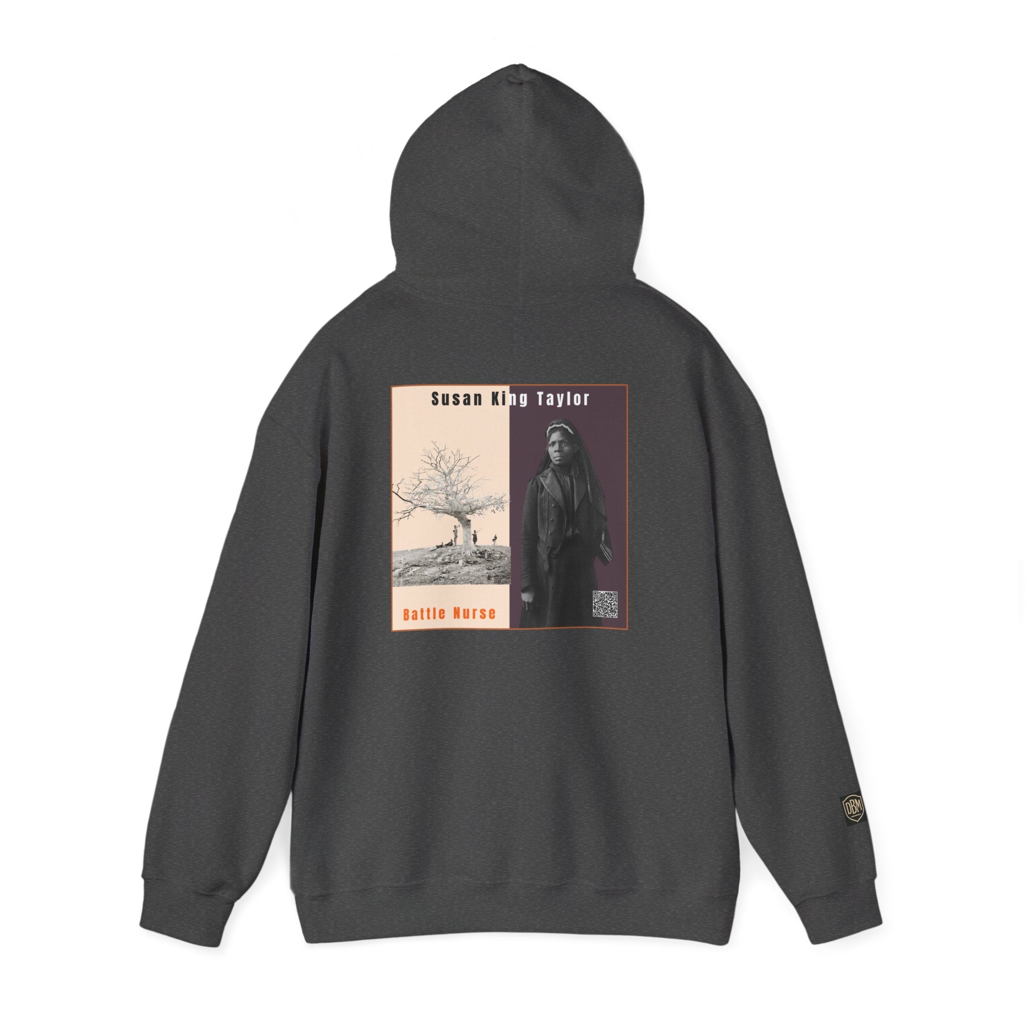 Susan King Taylor, Unisex, Historical Portrait, Heavy Blend™ Hooded Sweatshirt