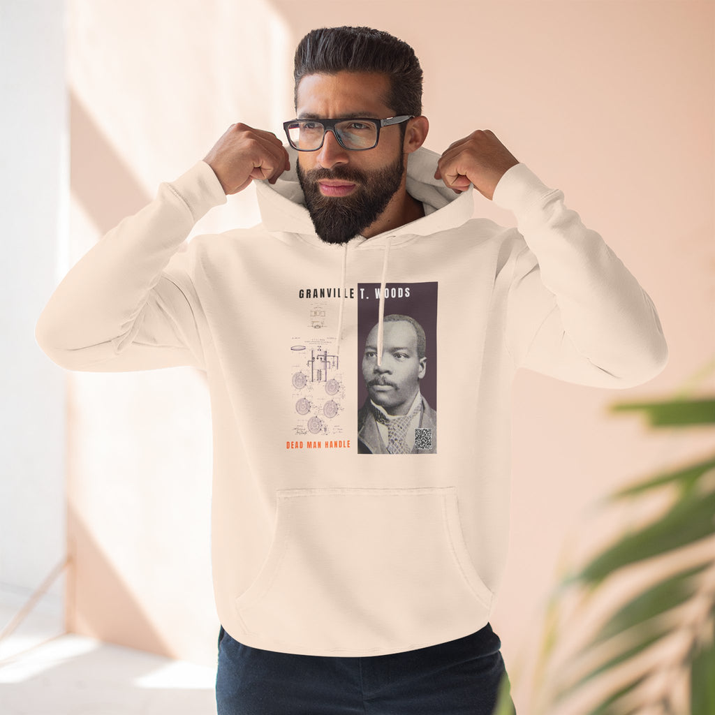 Granville T. Woods, Three-panel Historical Portrait Hoodie