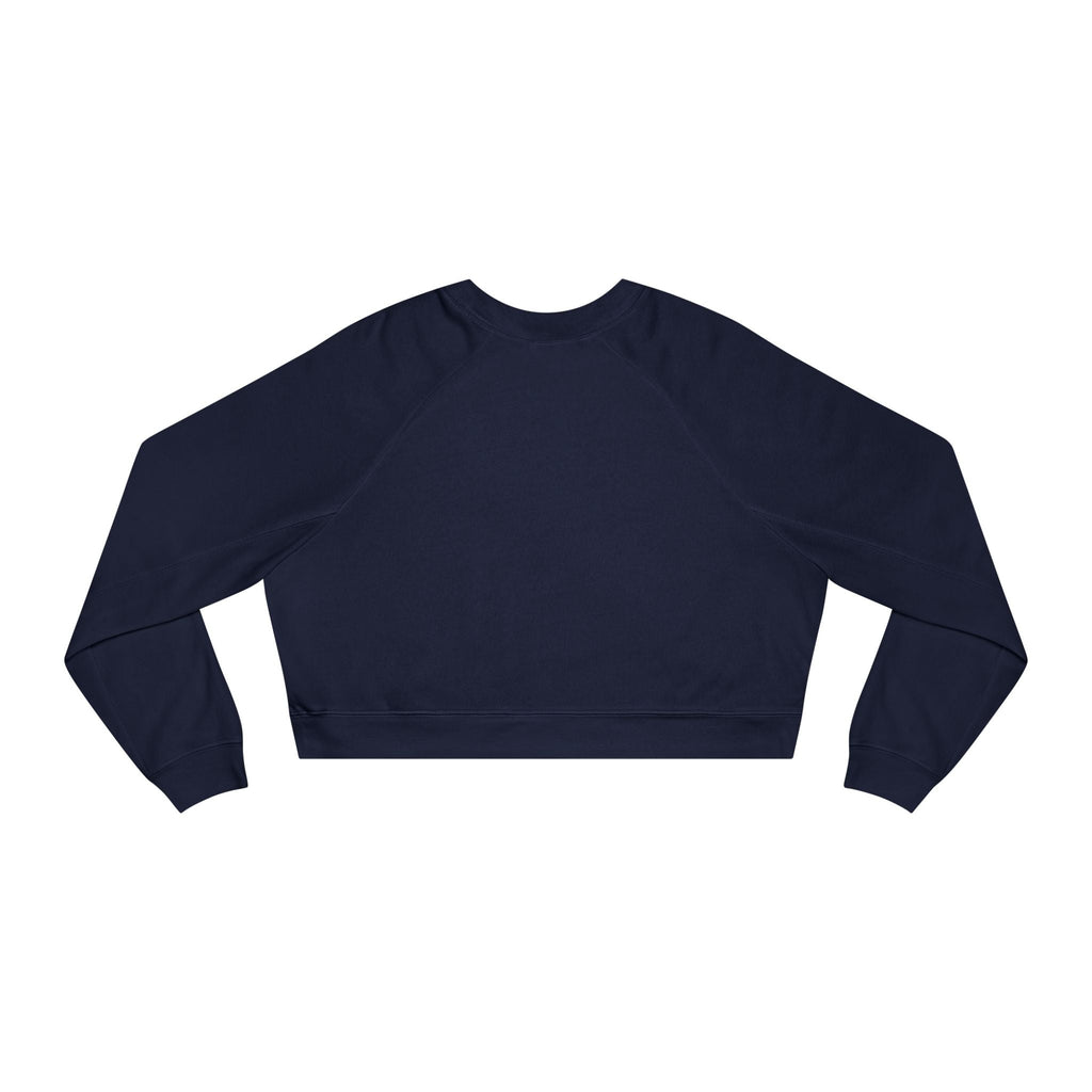 Tubman-Truth, Front Brooch Graphic, Women's Cropped Fleece Pullover