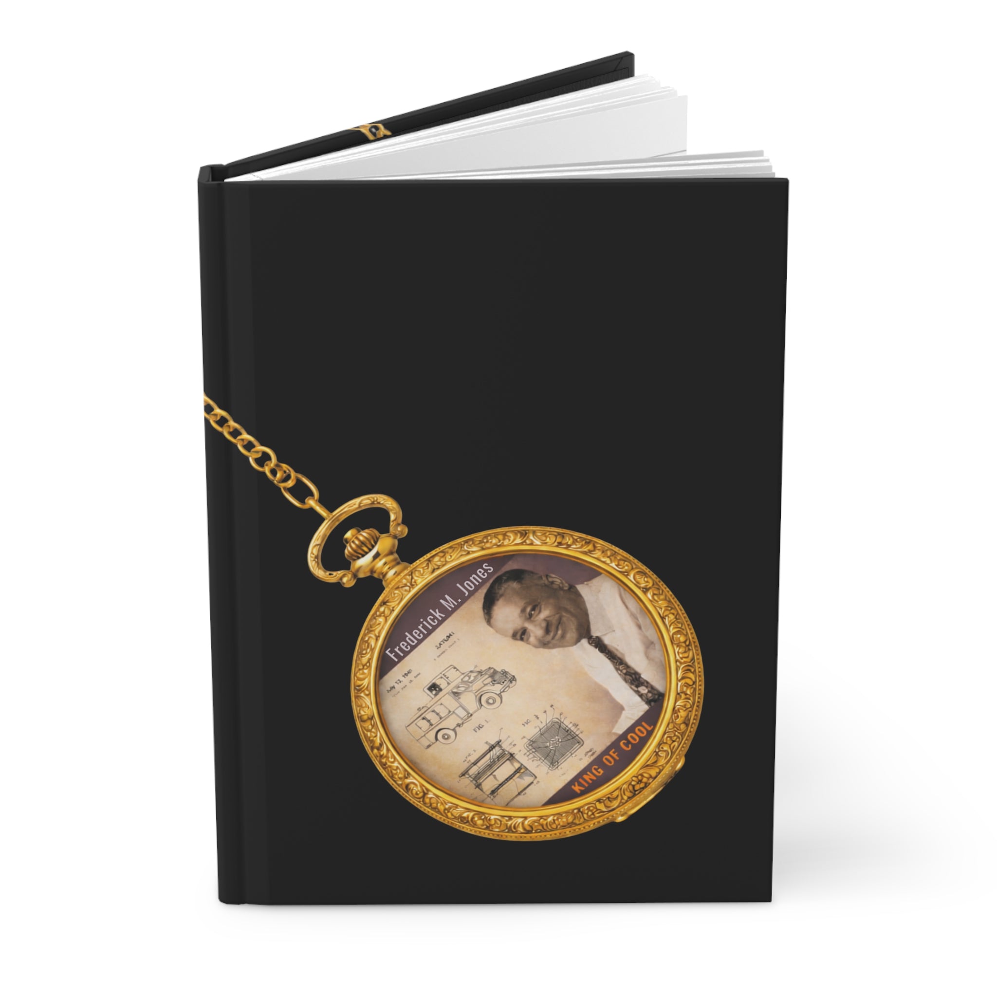 Hardcover Journal Matte (Frederick McKinley Jones)