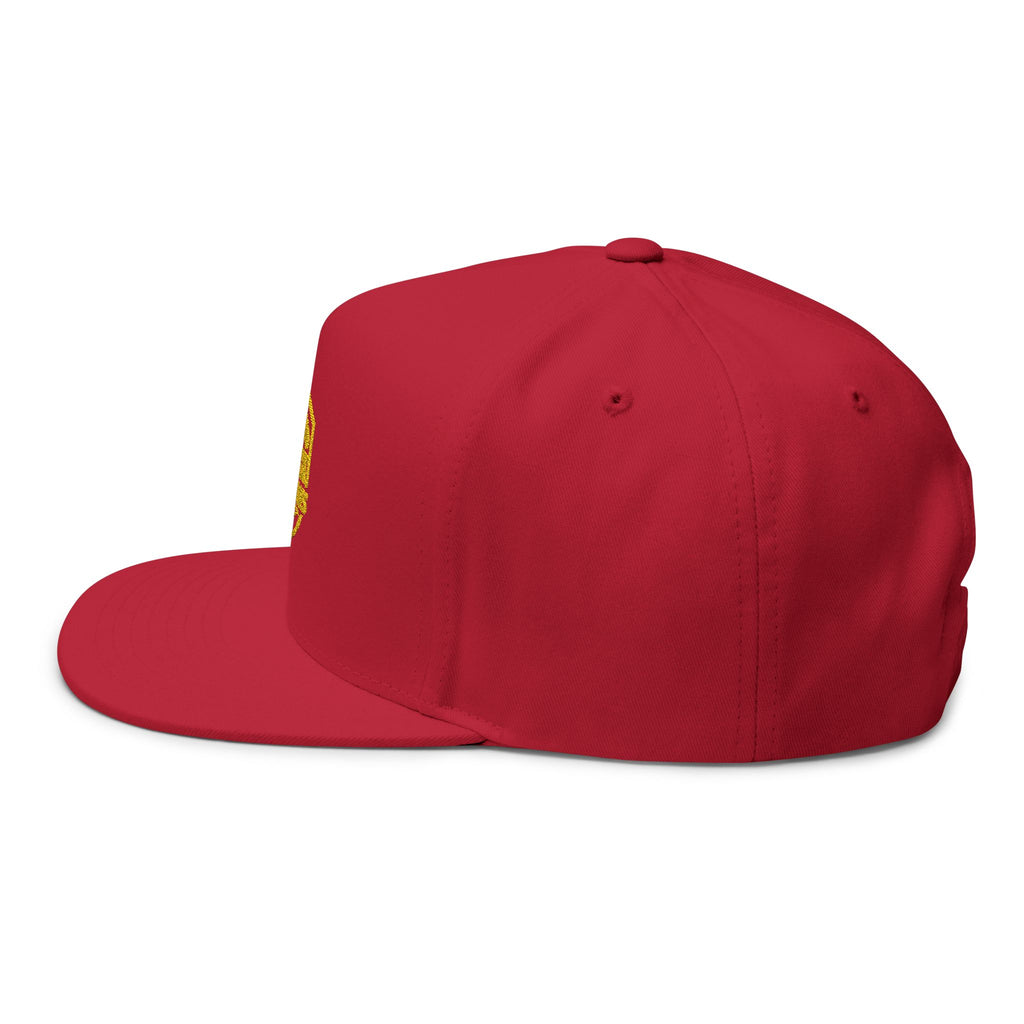 Defend Black Memories Flat Bill Cap (Embroidery)