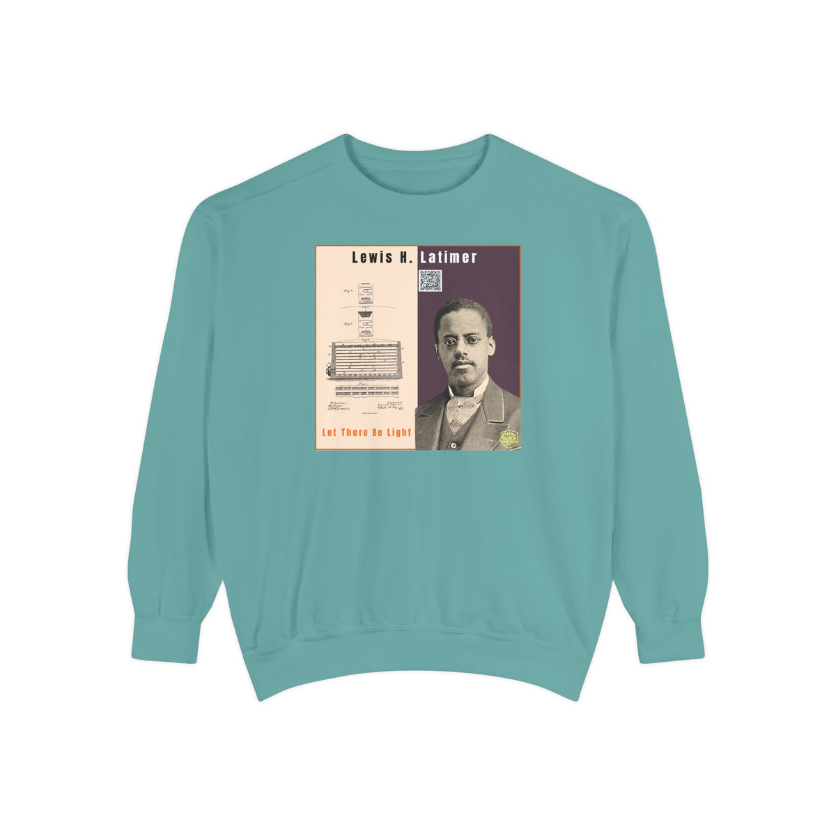 Lewis Latimer Unisex Garment-Dyed Sweatshirt (City Champs)