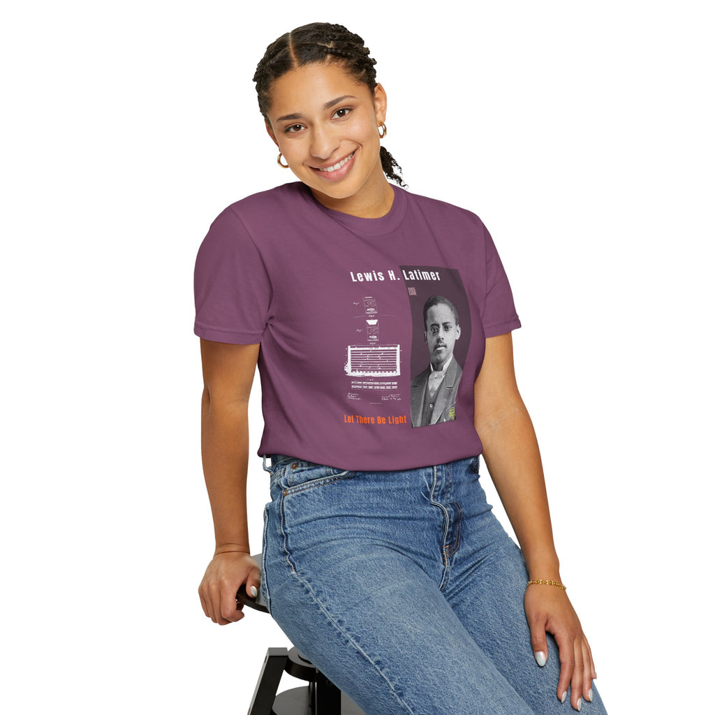 Lewis H. Latimer, Unisex, Historical Portrait T-shirt (City Champs)