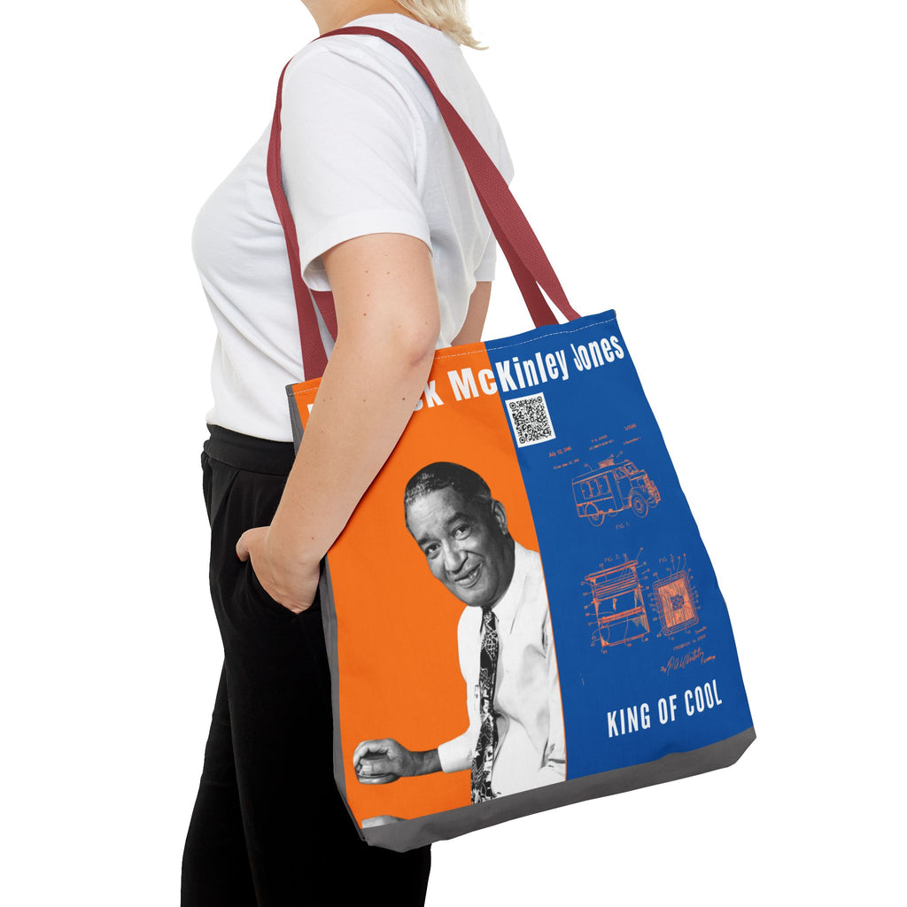 Frederick McKinley Jones, Historical Portrait Tote Bag (Black)