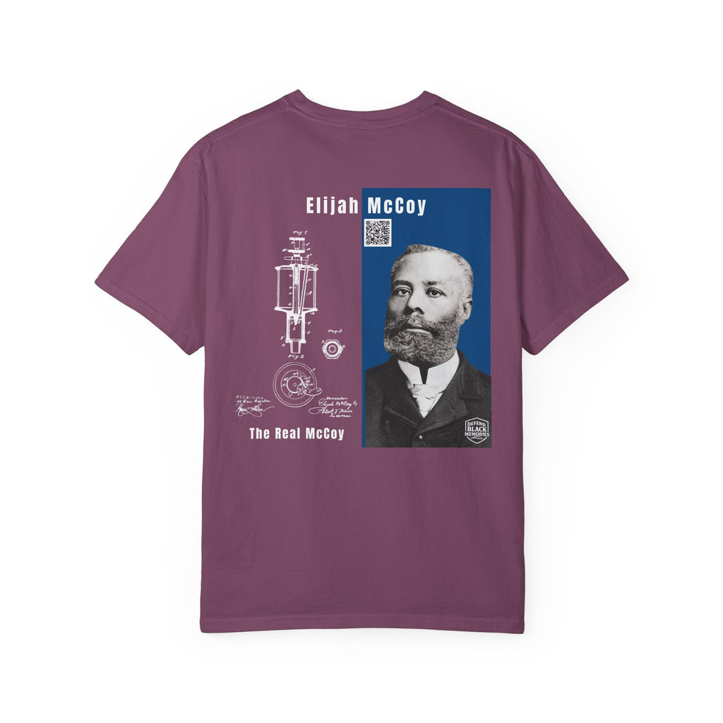 Elijah McCoy, Unisex, 2 Side, Historical Portrait T-shirt