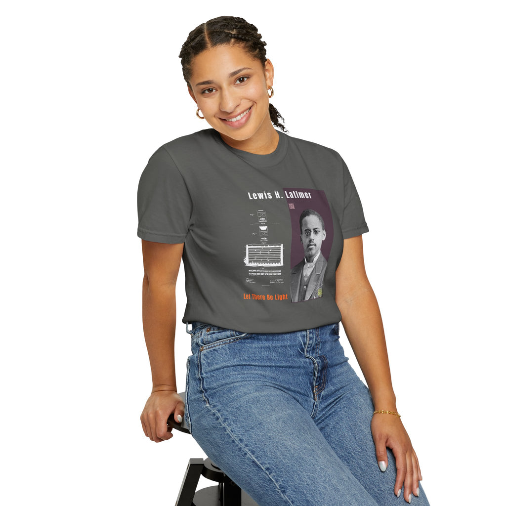 Lewis H. Latimer, Unisex, Historical Portrait T-shirt (City Champs)