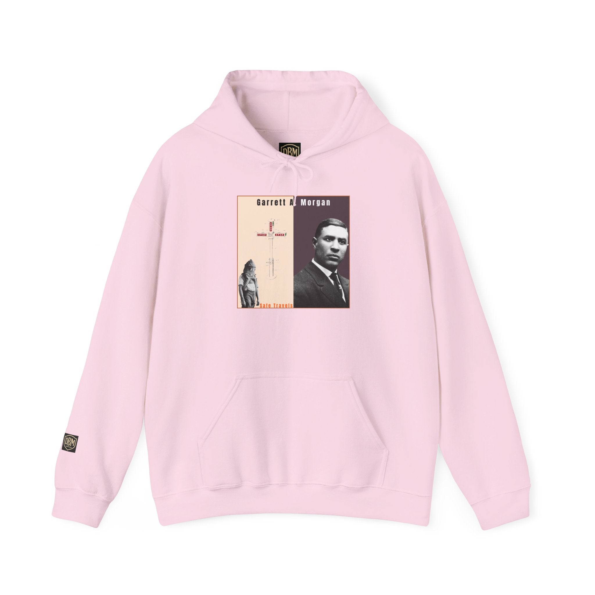 Defend Black Memories: Garrett A. Morgan Tribute Hoodie Big Back Logo Graphic Sweatshirt