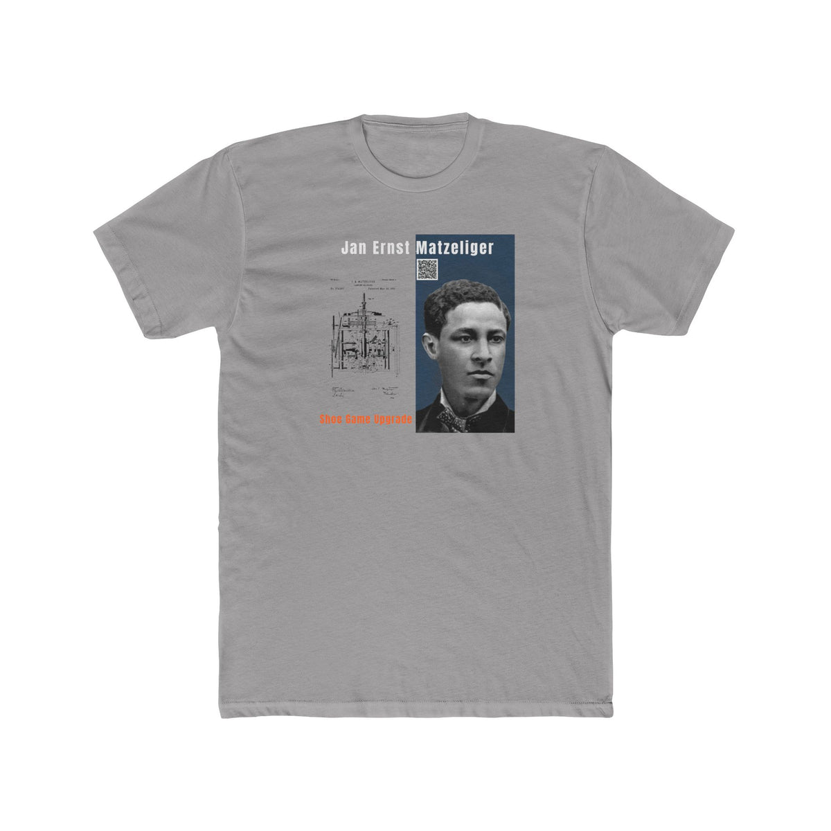 Jan Ernst Matzeliger, Unisex, Historical Portrait T-Shirt (CIty Champs)