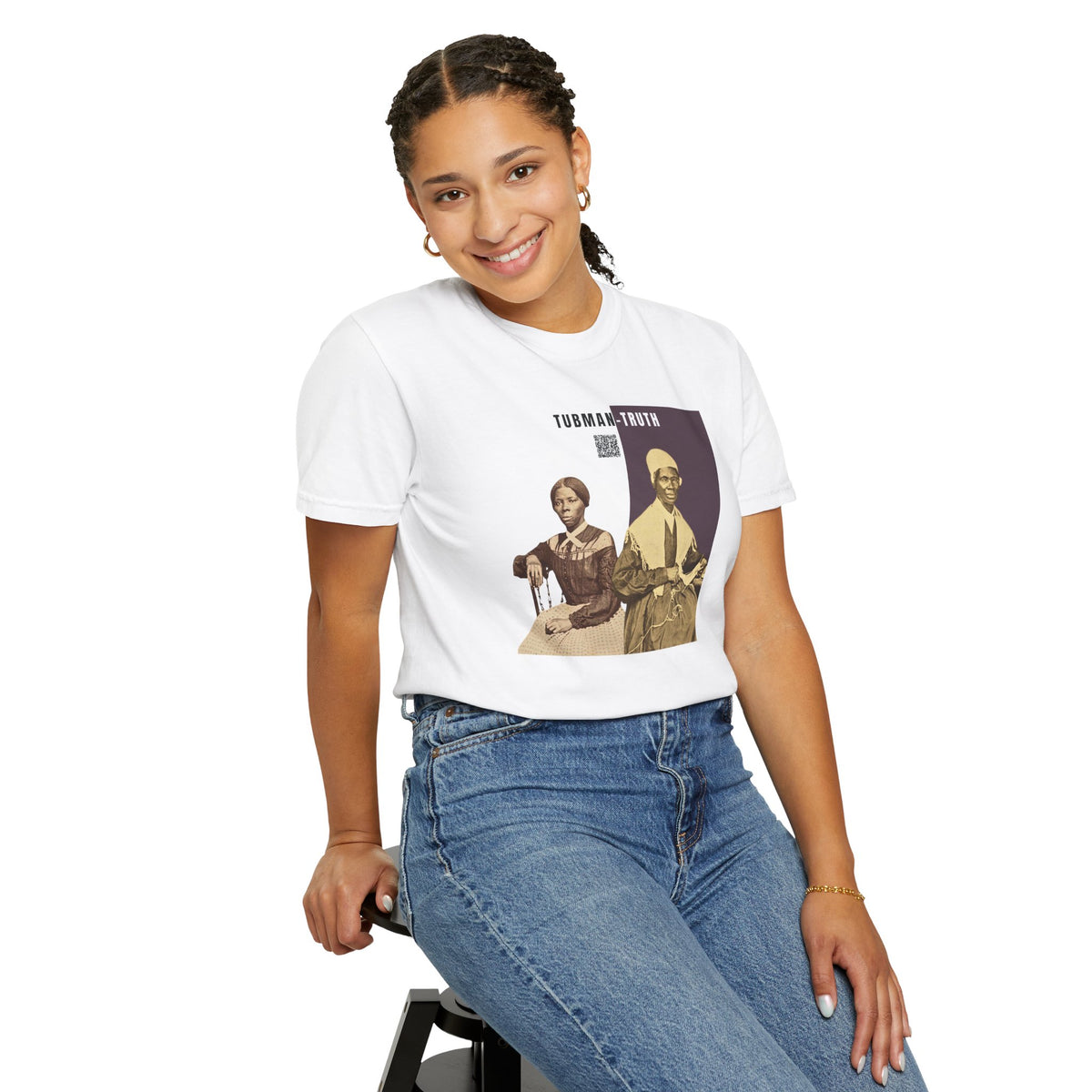 Tubman-Truth Historical Portrait Graphic Tee (City Champs)