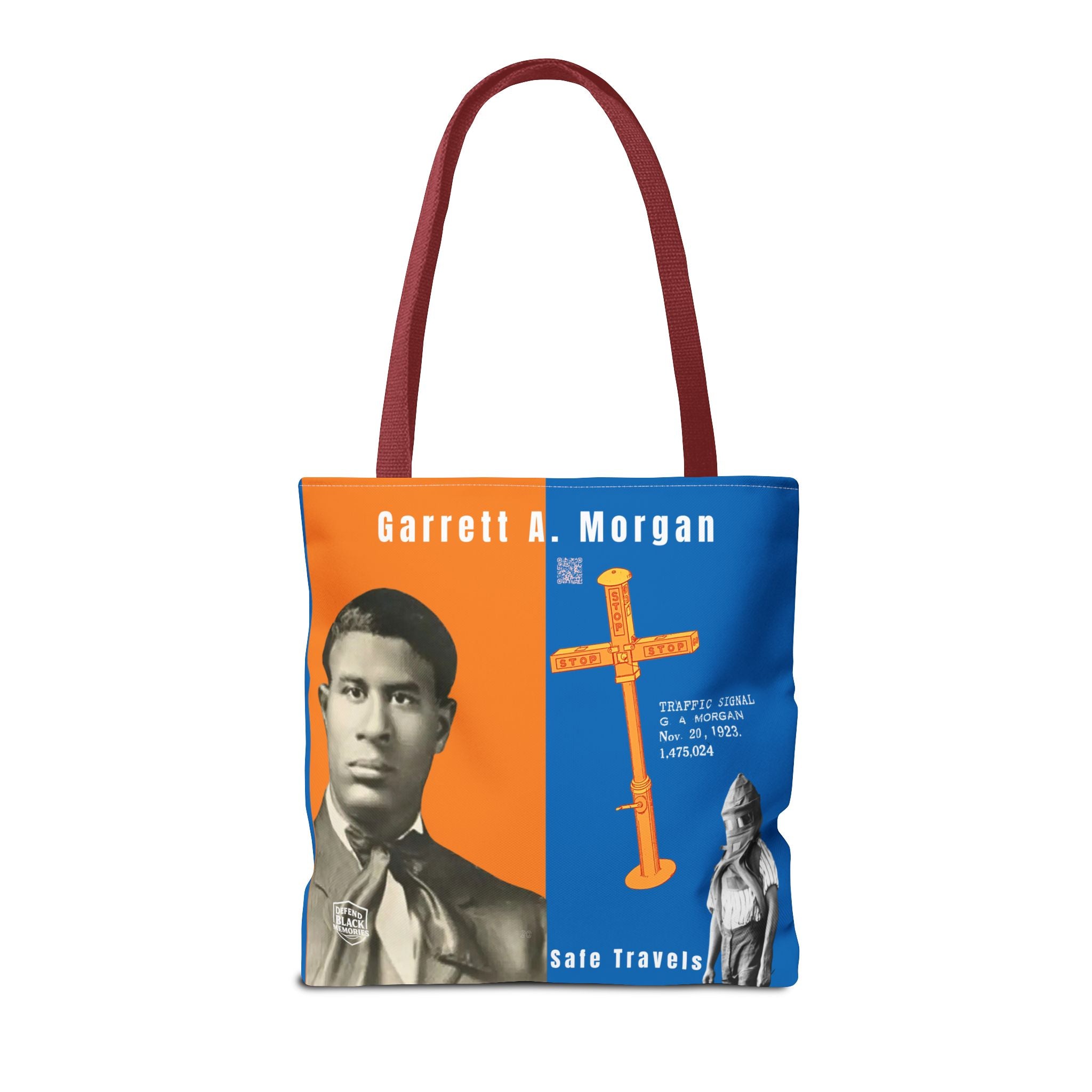 Garrett A. Morgan Tribute Tote Bag (Double Side City Champs Blue)