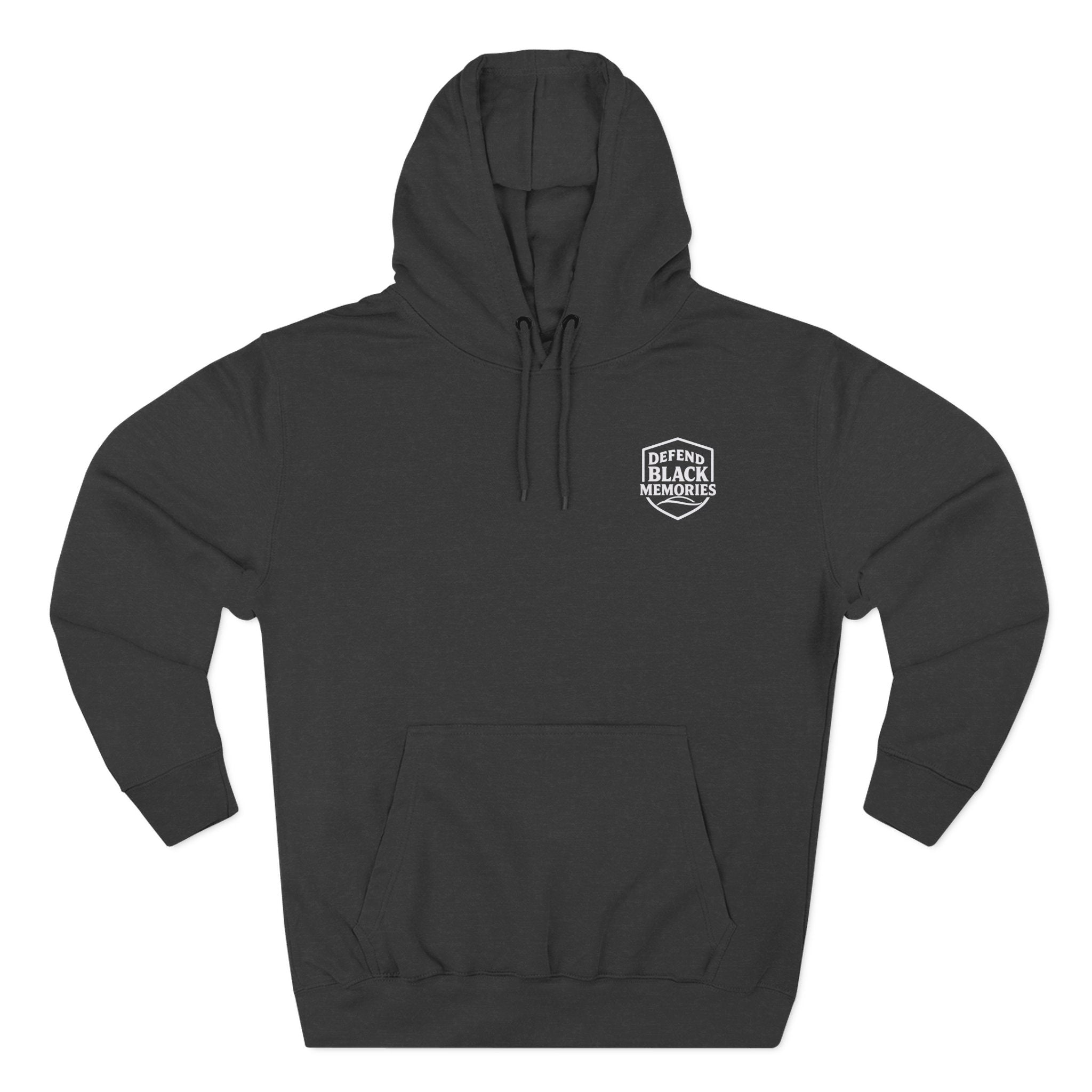 Granville T. Woods, 2 Side, Three-Panel Fleece Hoodie
