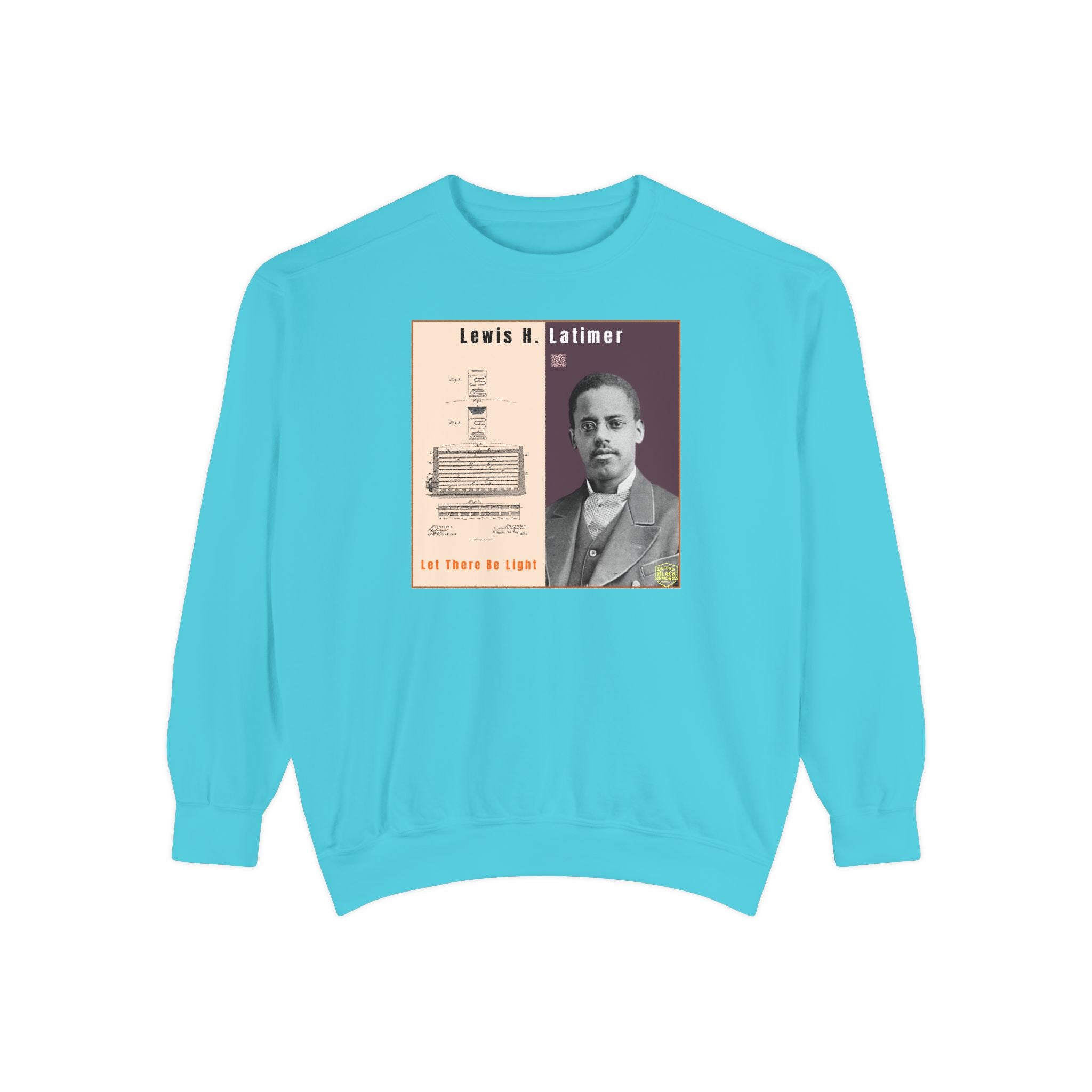 Lewis Latimer Unisex Garment-Dyed Sweatshirt (City Champs)
