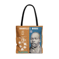 Granville T. Woods Historical Portrait Tote Bag (Light Brown)
