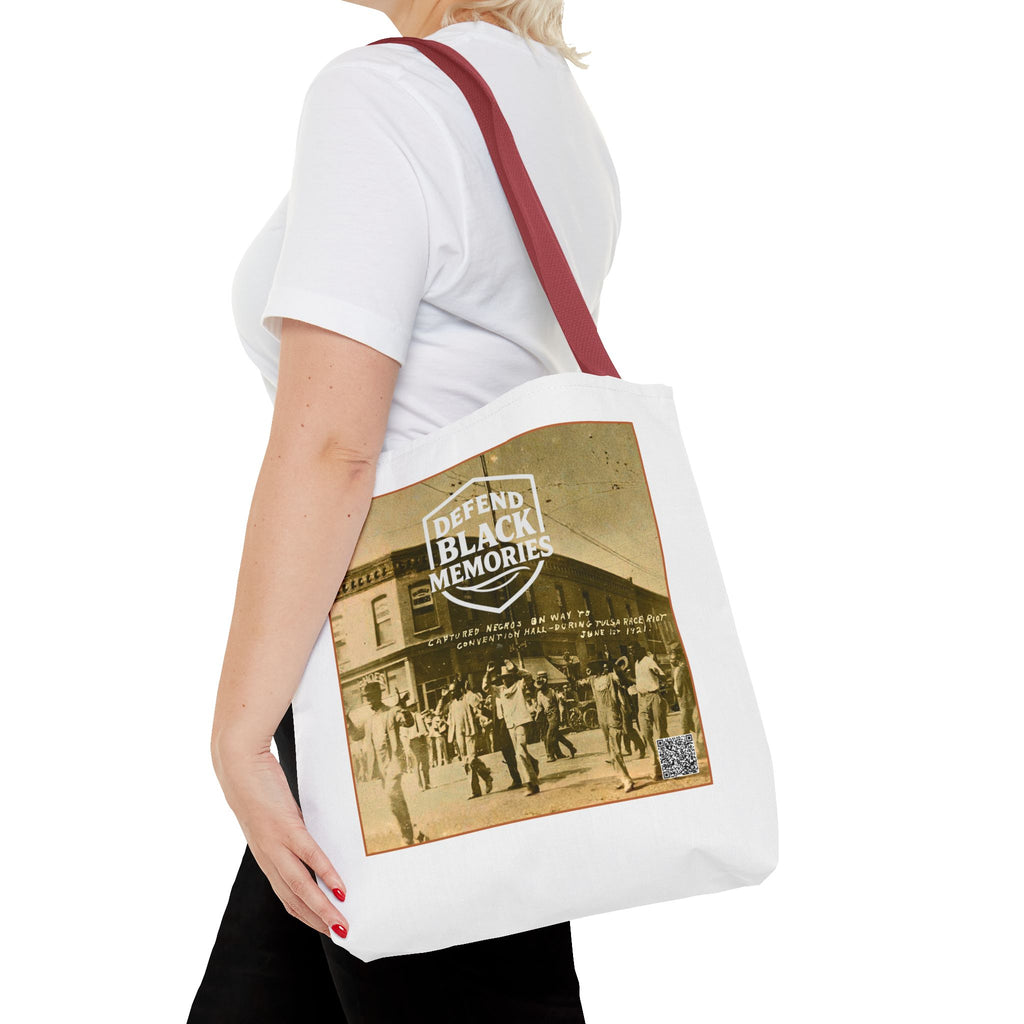 Tulsa Massacre Tote Bag (White)