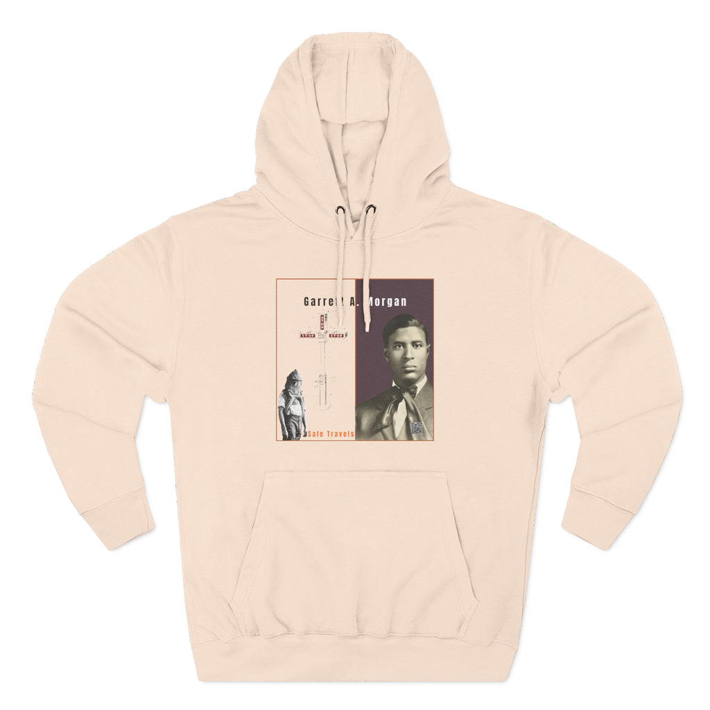 Garrett A. Morgan, Unisex, Three-Panel Historic Portrait Hoodie