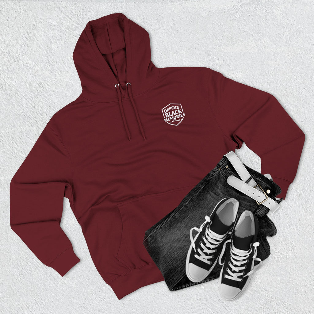 Granville T. Woods, 2 Side, Three-Panel Fleece Hoodie