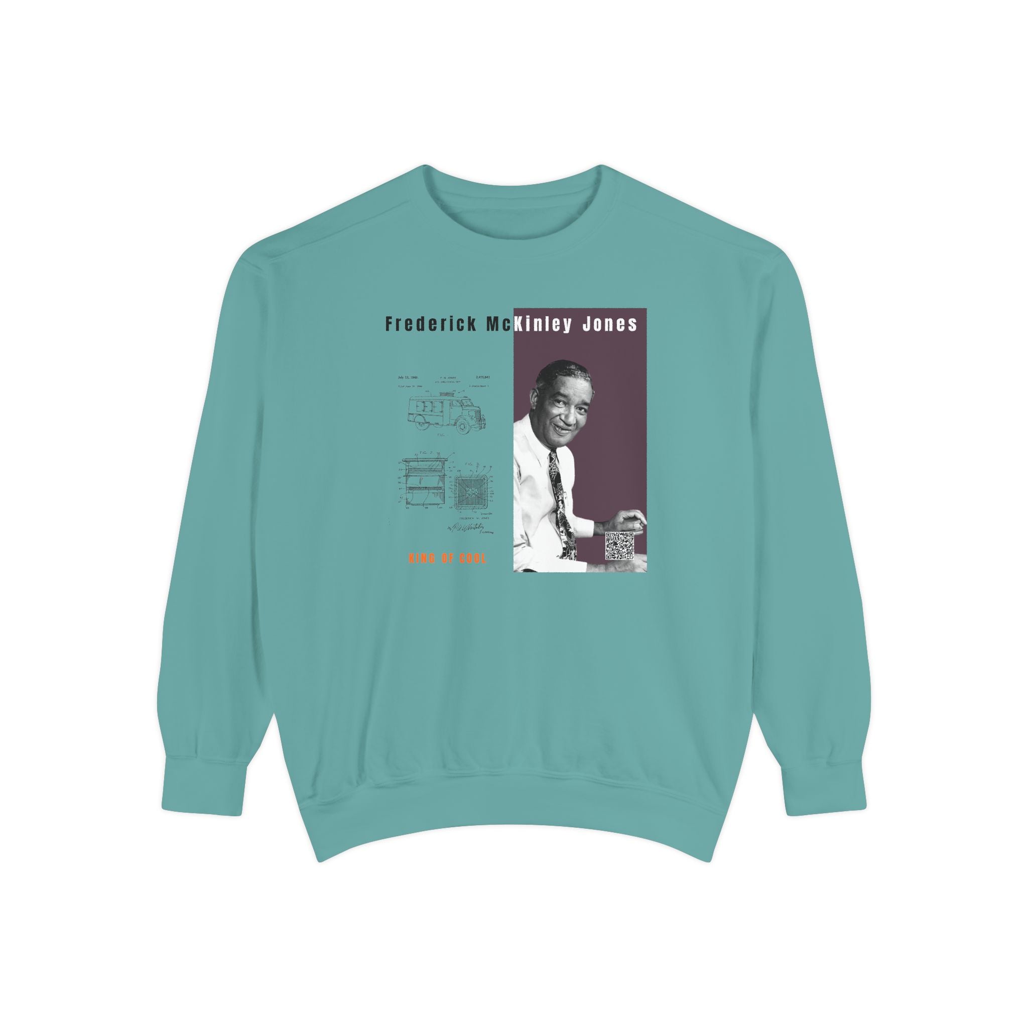 Frederick McKinley Jones, Unisex, Garment-Dyed Sweatshirt