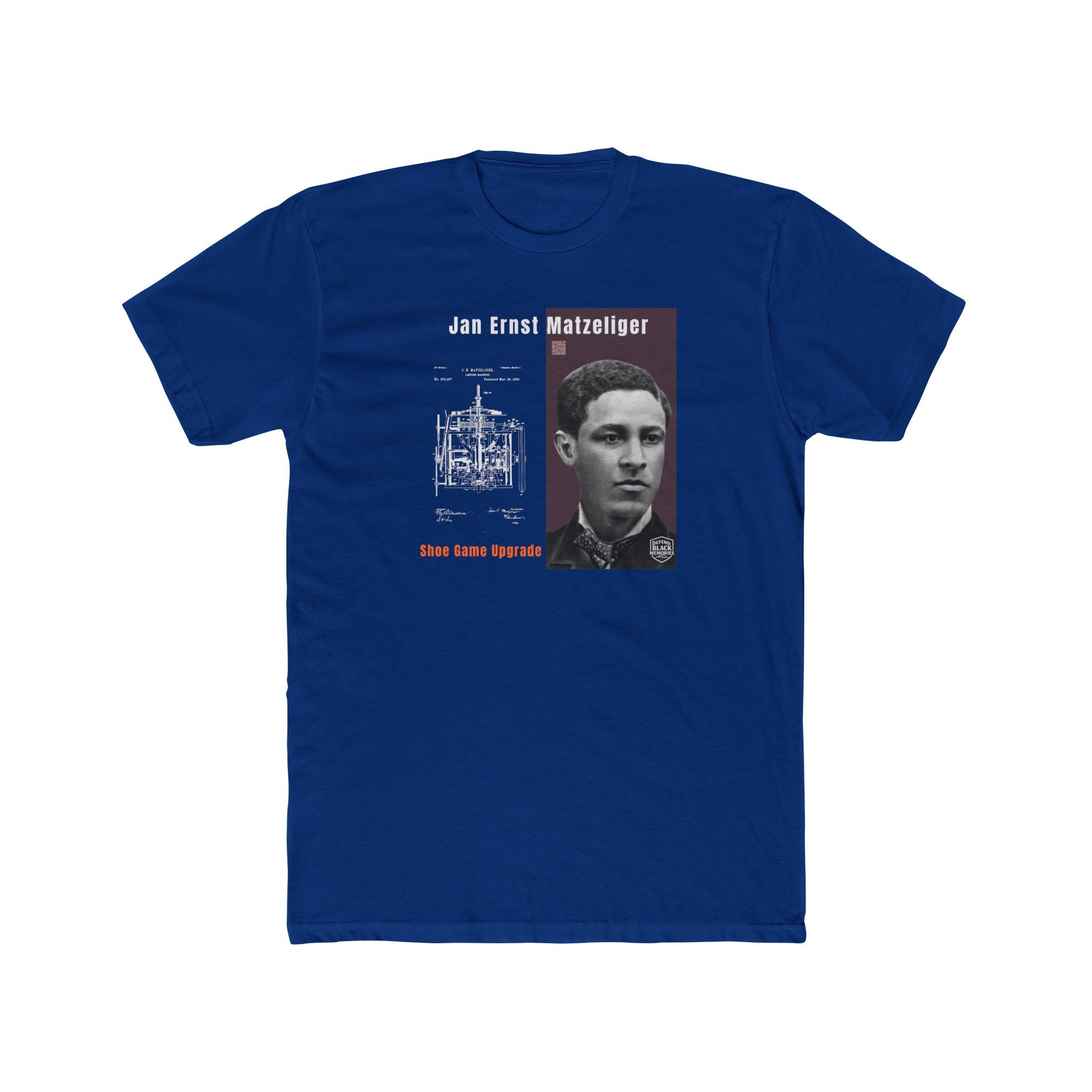 Jan Ernst Matzeliger, Unisex, Historical Portrait T-Shirt (CIty Champs)