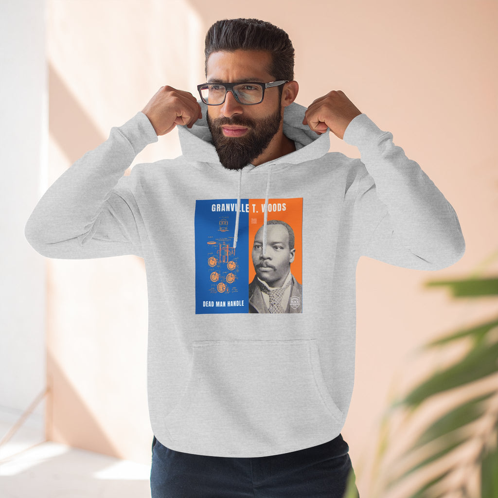 Granville T. Woods, Three-panel Historical Portrait Hoodie (City Champs)