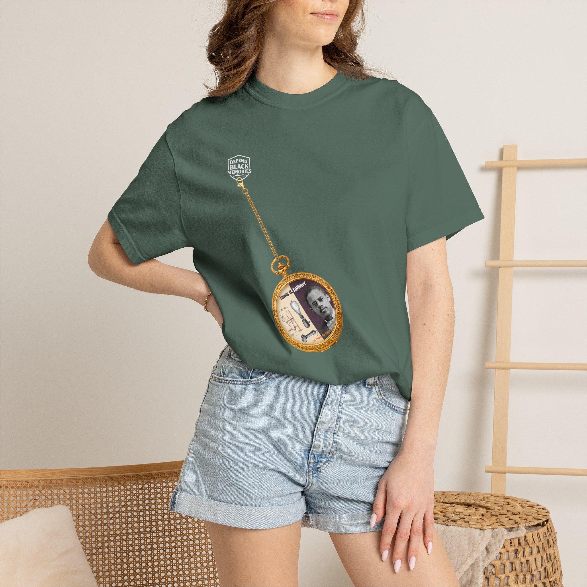Lewis H. Latimer Pocket Watch T-Shirt