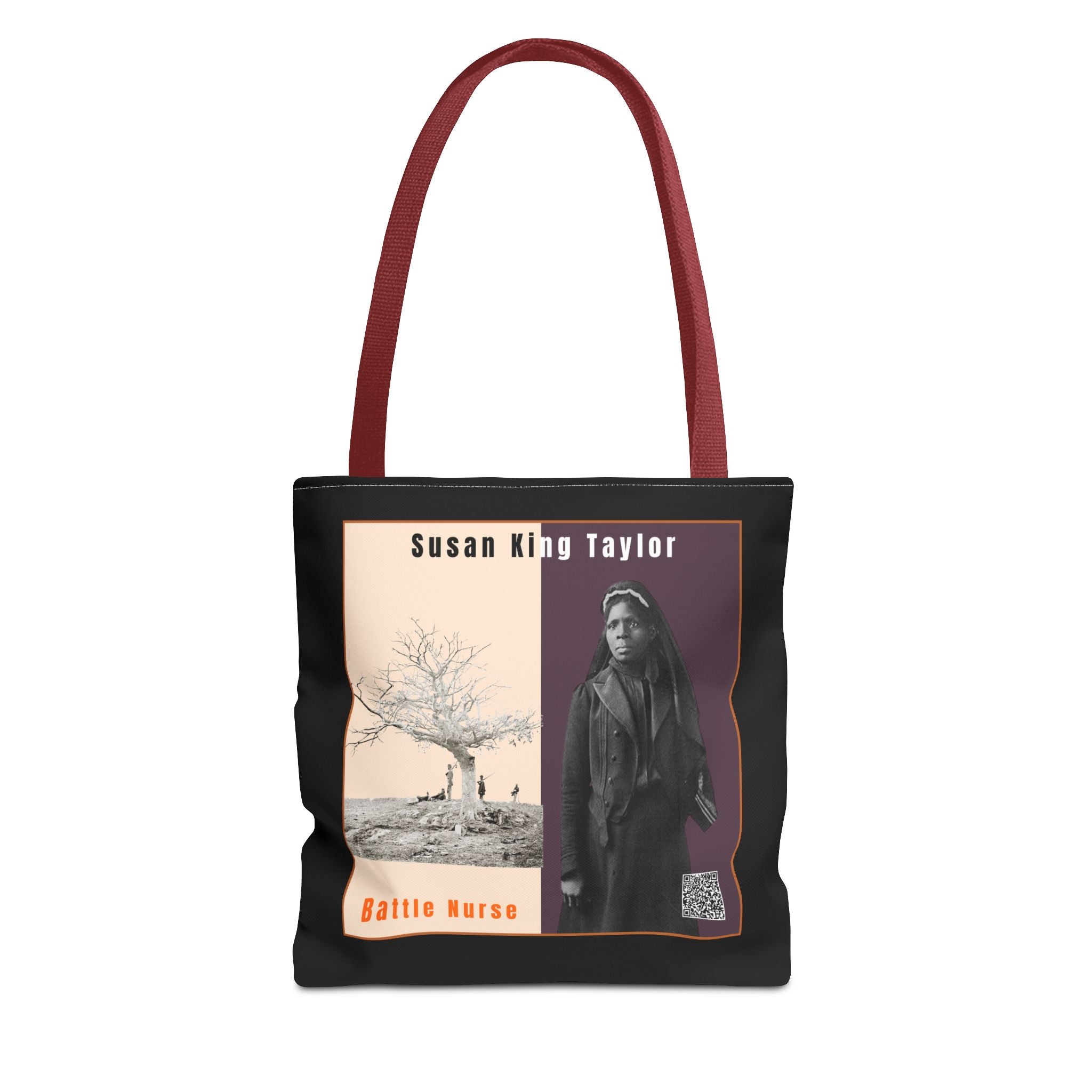 Susan King Taylor Tote Bag (Black)