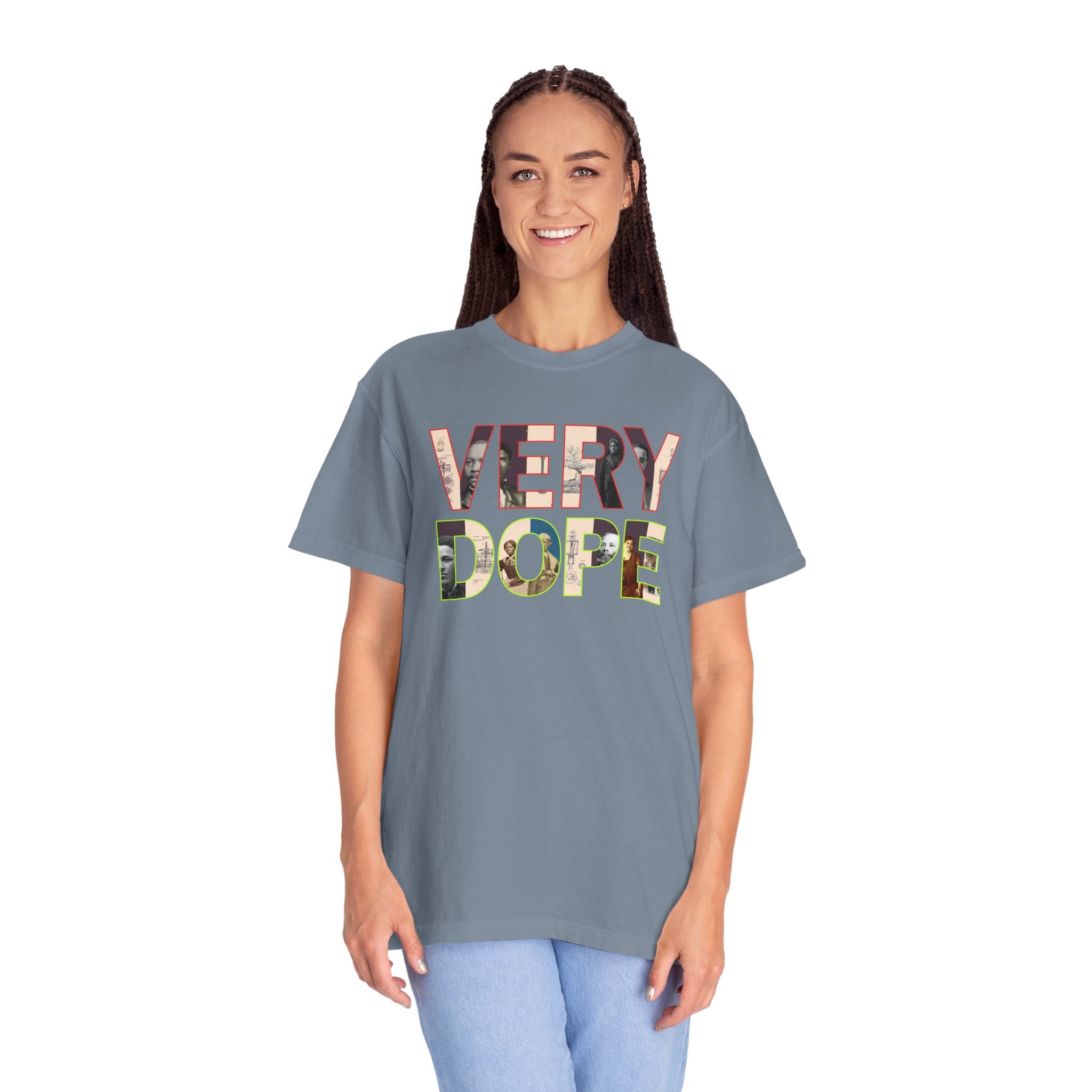 Very Dope 'Defend Black Memories' Icons Tee — Oversized Boxy T-Shirt