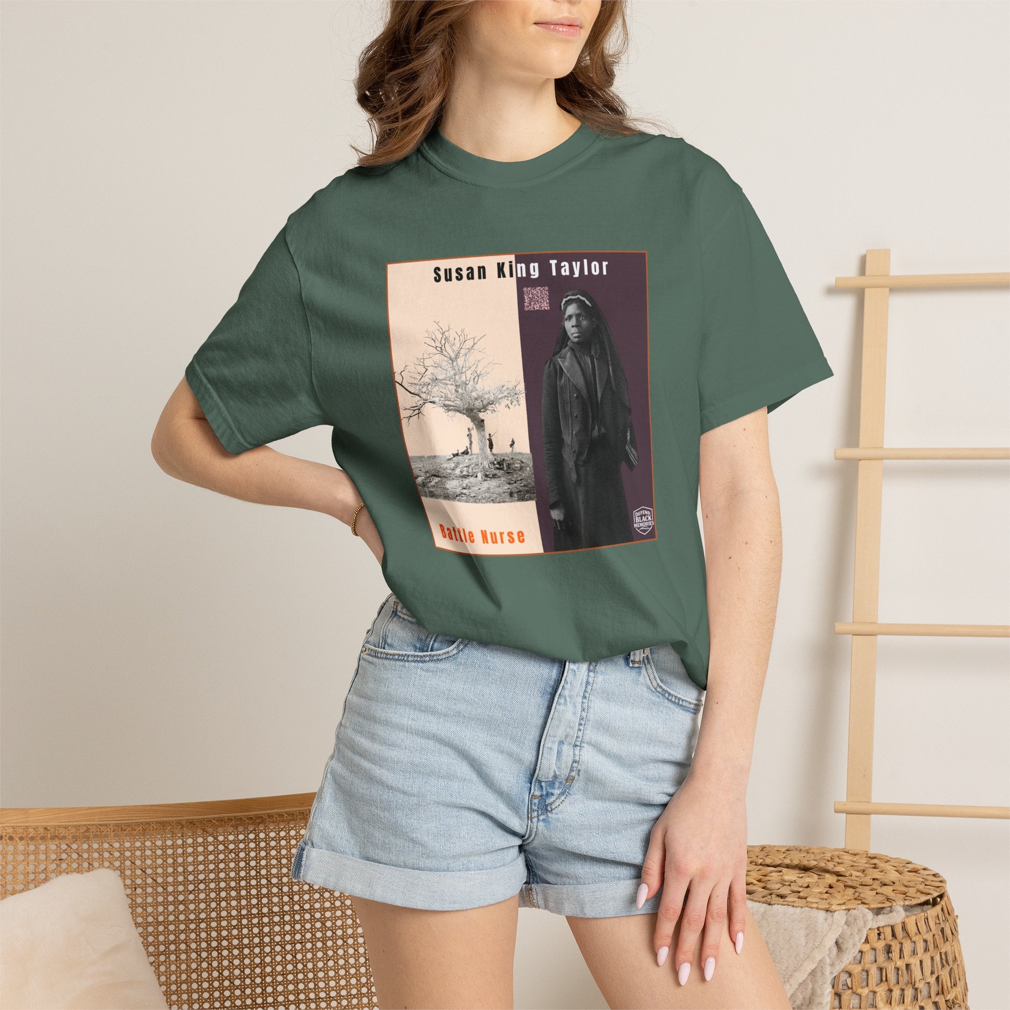 Susan King Taylor, Historical Portrait T-shirt (CIty Champs)