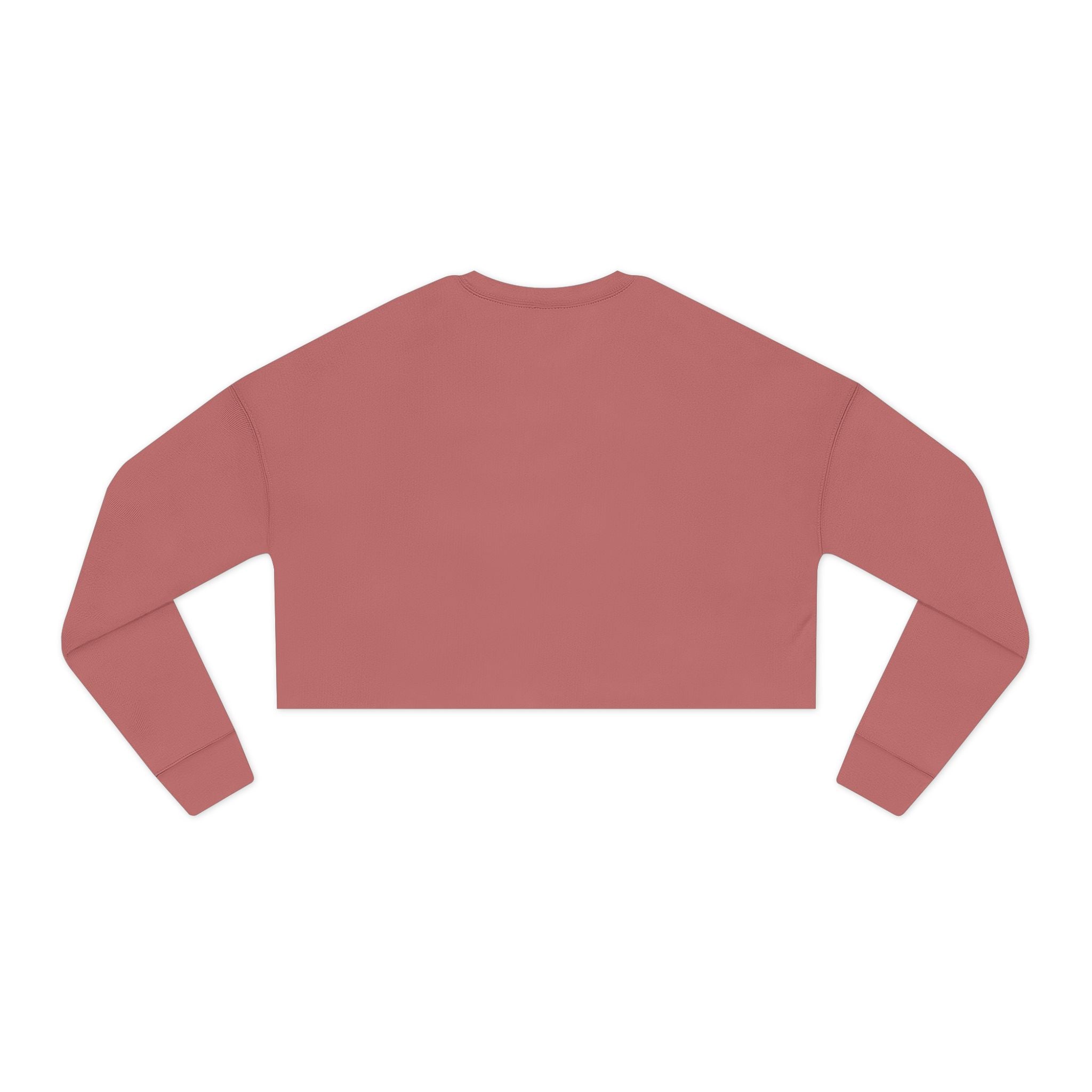 Tubman-Truth, Front Brooch Graphic, Women's Cropped Sweatshirt